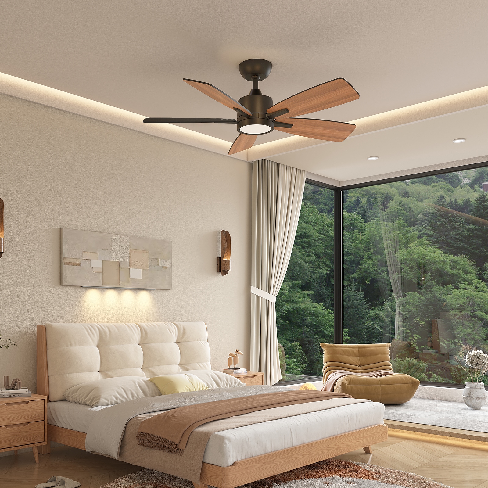 TALOYA TLY42-BK-5D-S5 Ceiling-Fans - View #9