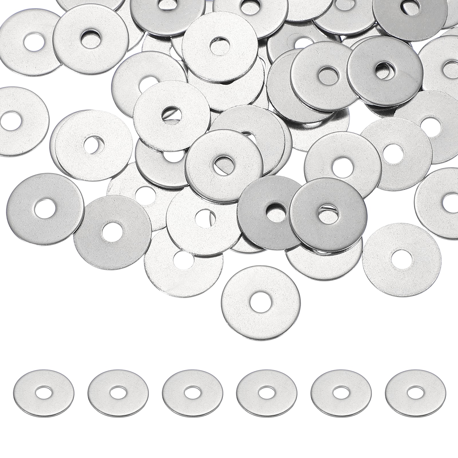 PATIKIL M4 x 18mm Metal Screw Washers Set 66pcs 304 Stainless Steel ...