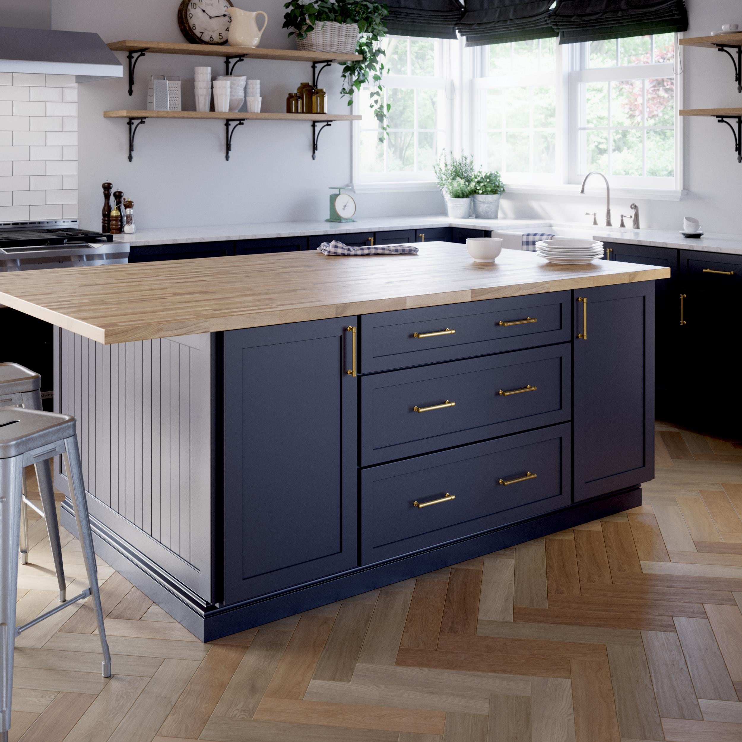 allen + roth P48187W-BRG-CP Cabinet-Pulls - View #4