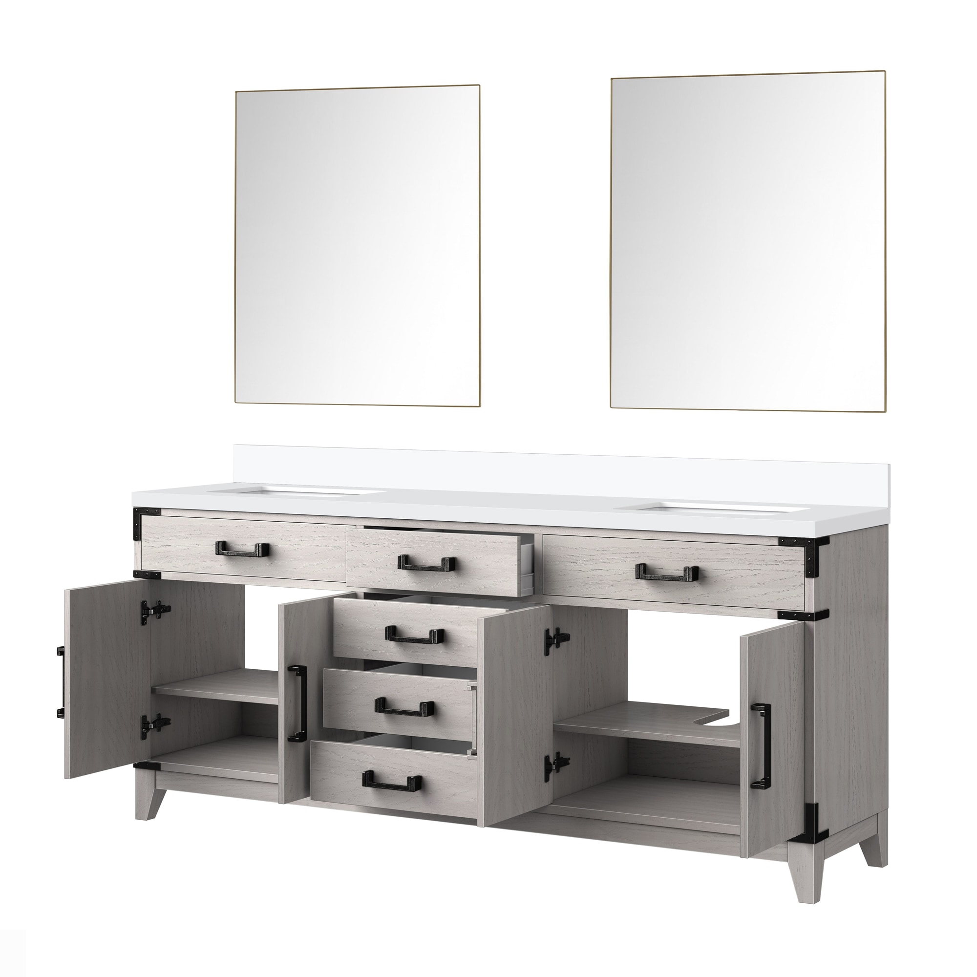 Lexora LVW72DM310 Bath-Vanity-Combo - View #3