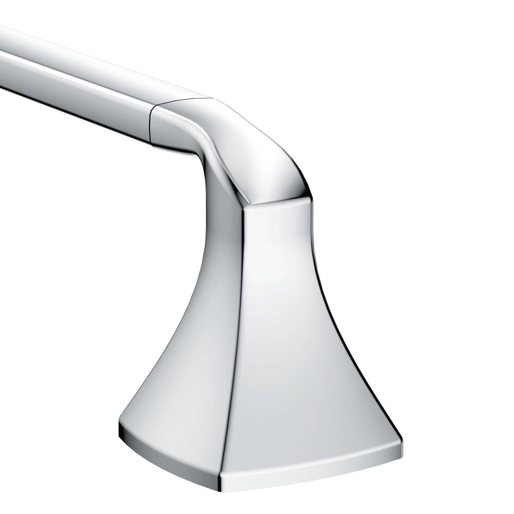 Moen YB5118CH Voss 18-in Chrome Wall mount Single Towel Bar