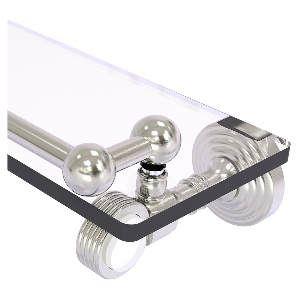 Allied Brass PG-1G-22-GAL-SN Bathroom-Shelves - View #2