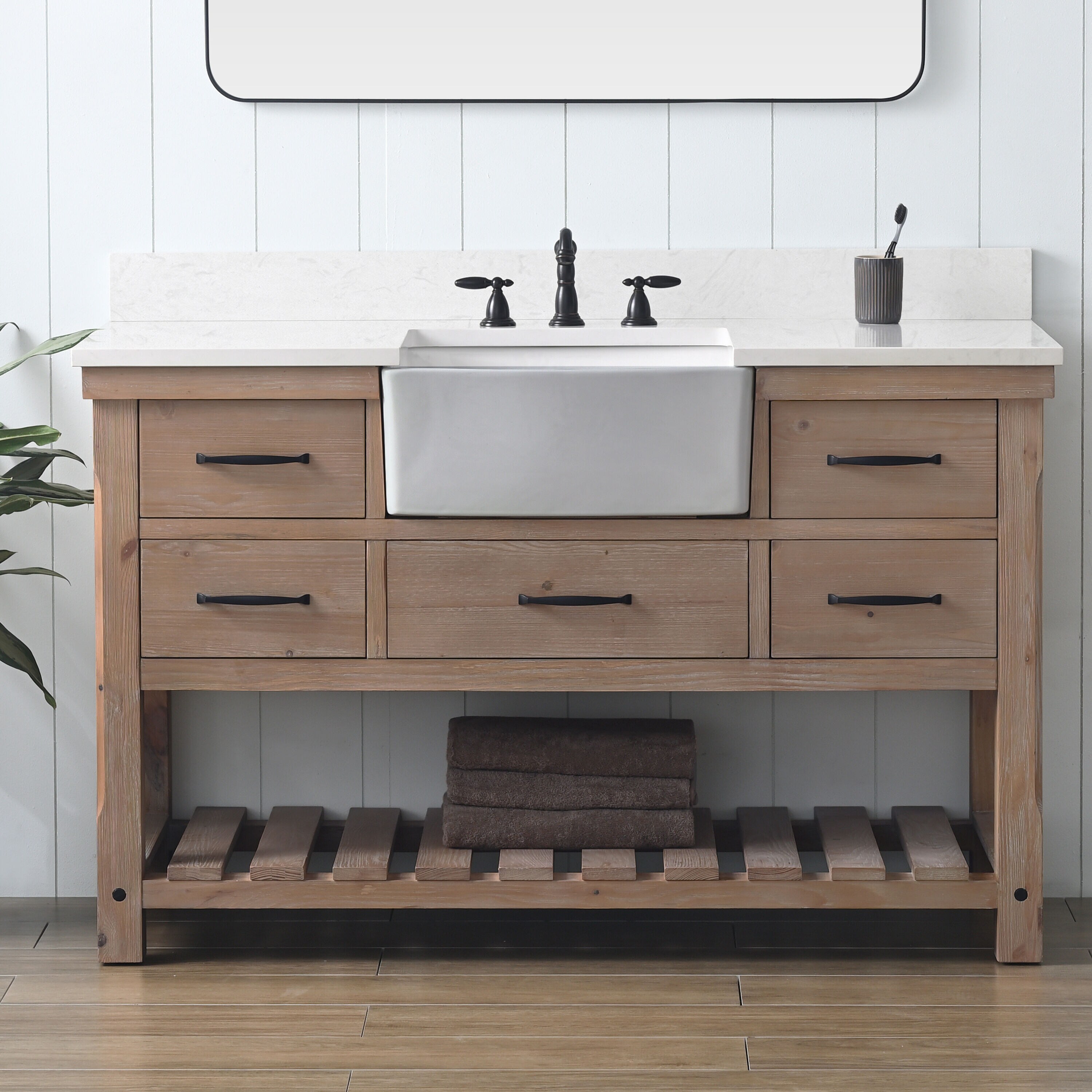 Sudio Design WESLEY-54WN-S Bath-Vanity-Combo - View #2