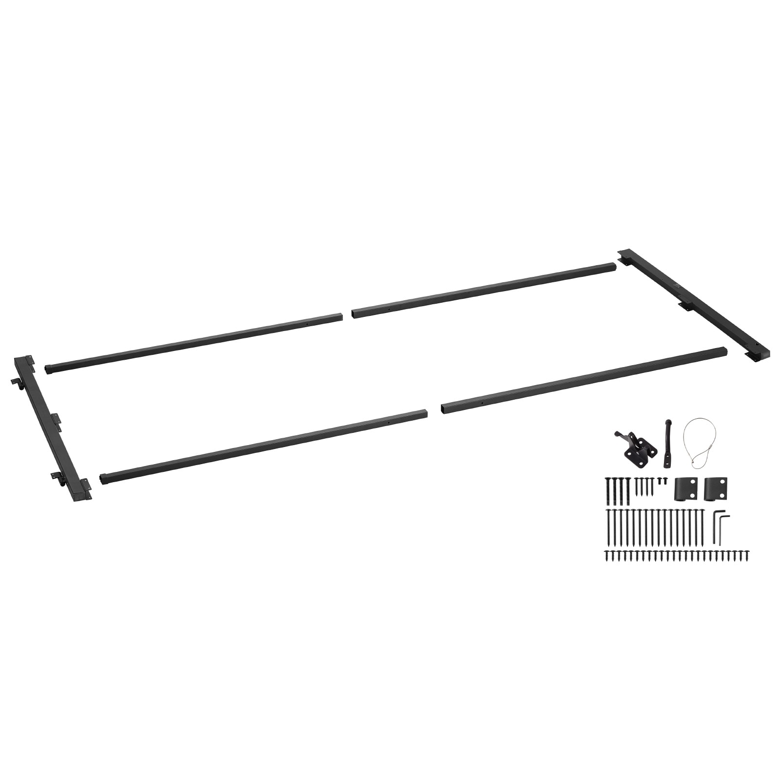 SVOPES SVOPESMKZJ60911142V0 Gate Building Kit 96-in Iron Gate frame kit