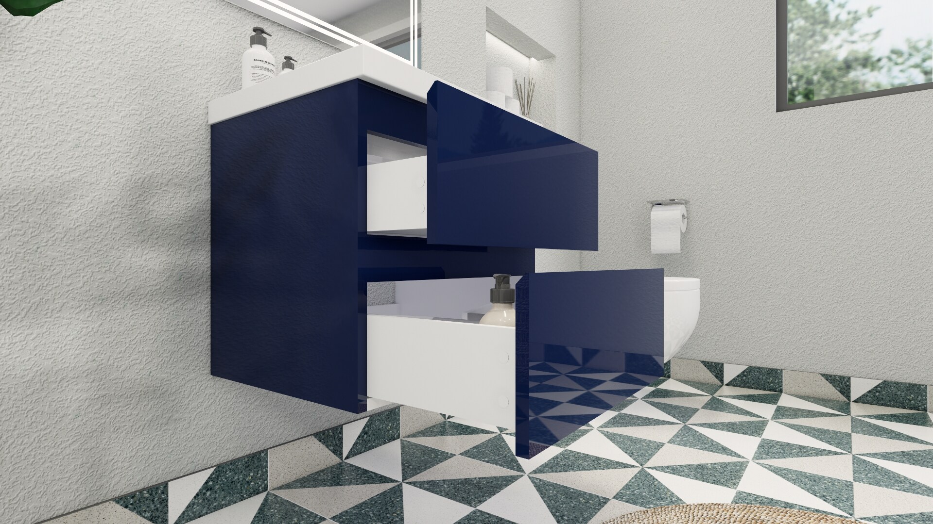 Moreno Bath MOB24-NB Bath-Vanity-Combo - View #7