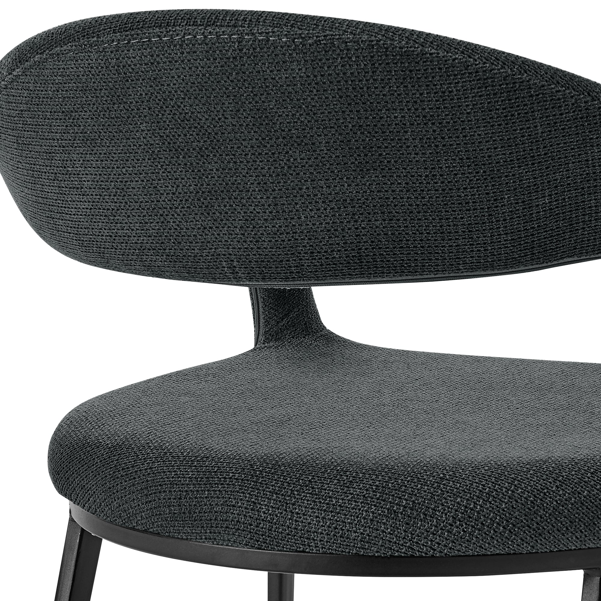 Armen Living LCMOSIBLKCH Dining-Chairs - View #8