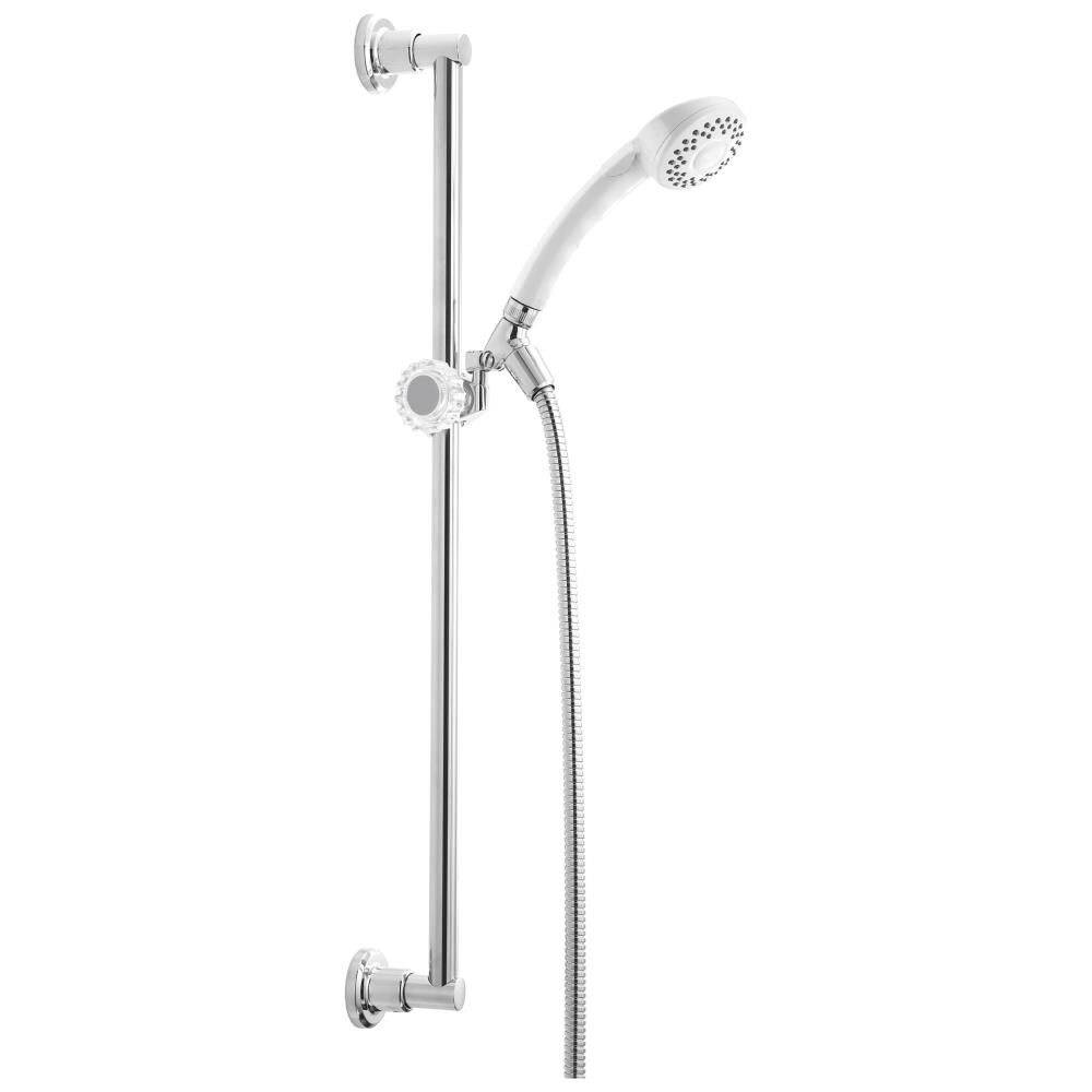 Delta Universal Showering Components White 1-Spray Handheld Shower 2.5-GPM (9.5-LPM)