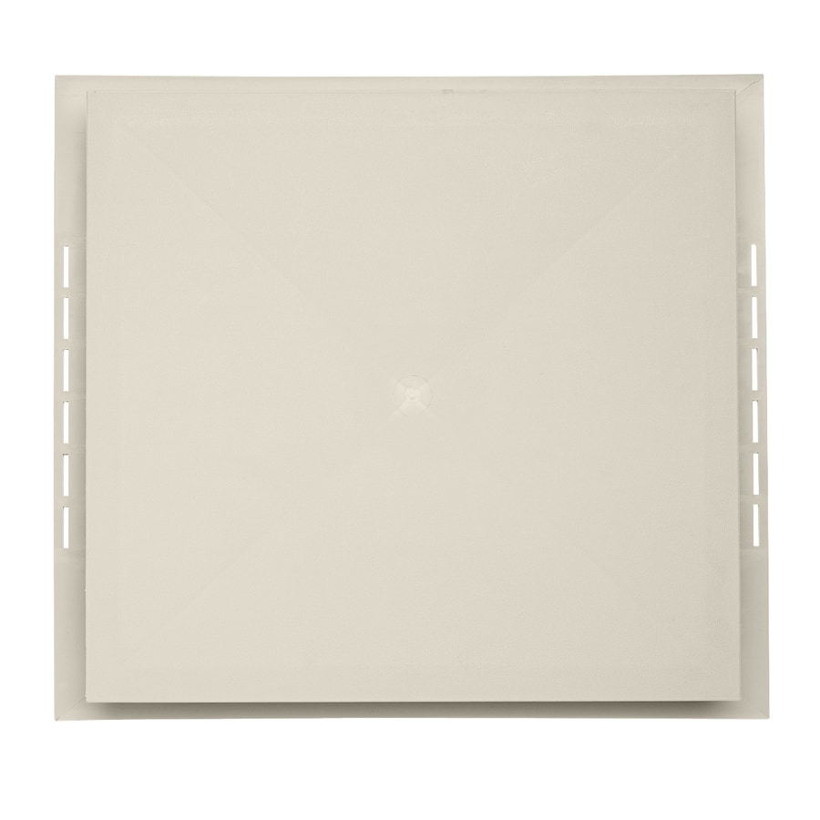 Ply Gem 244451 16.5-in x 15.5-in Almond Vinyl Universal Mounting Block