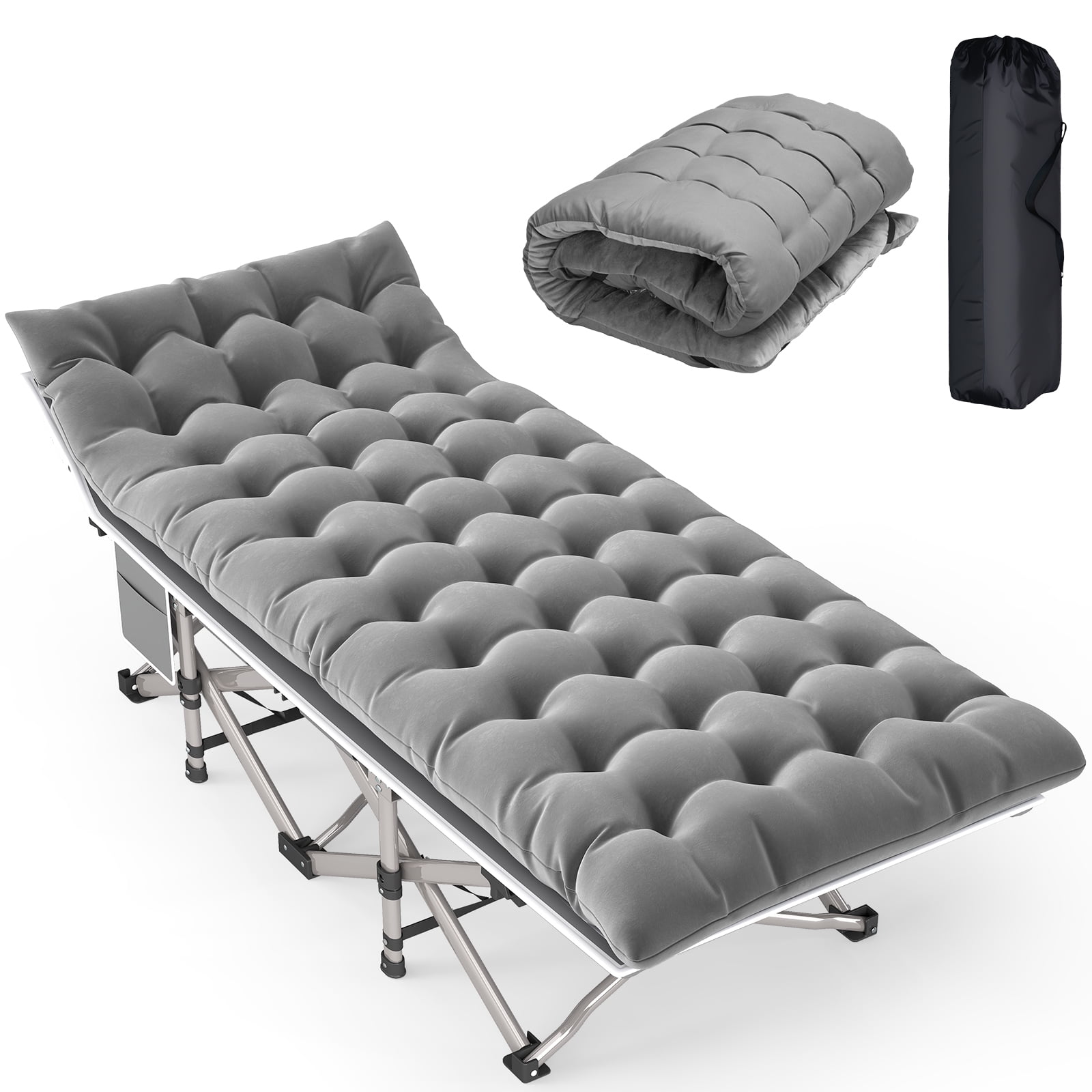 Yescom Potable Collapsible Camping Cot Bed Carry Bag For Travel Home yescom-potable-collapsible-camping-cot-bed-carry-bag-for-travel-home