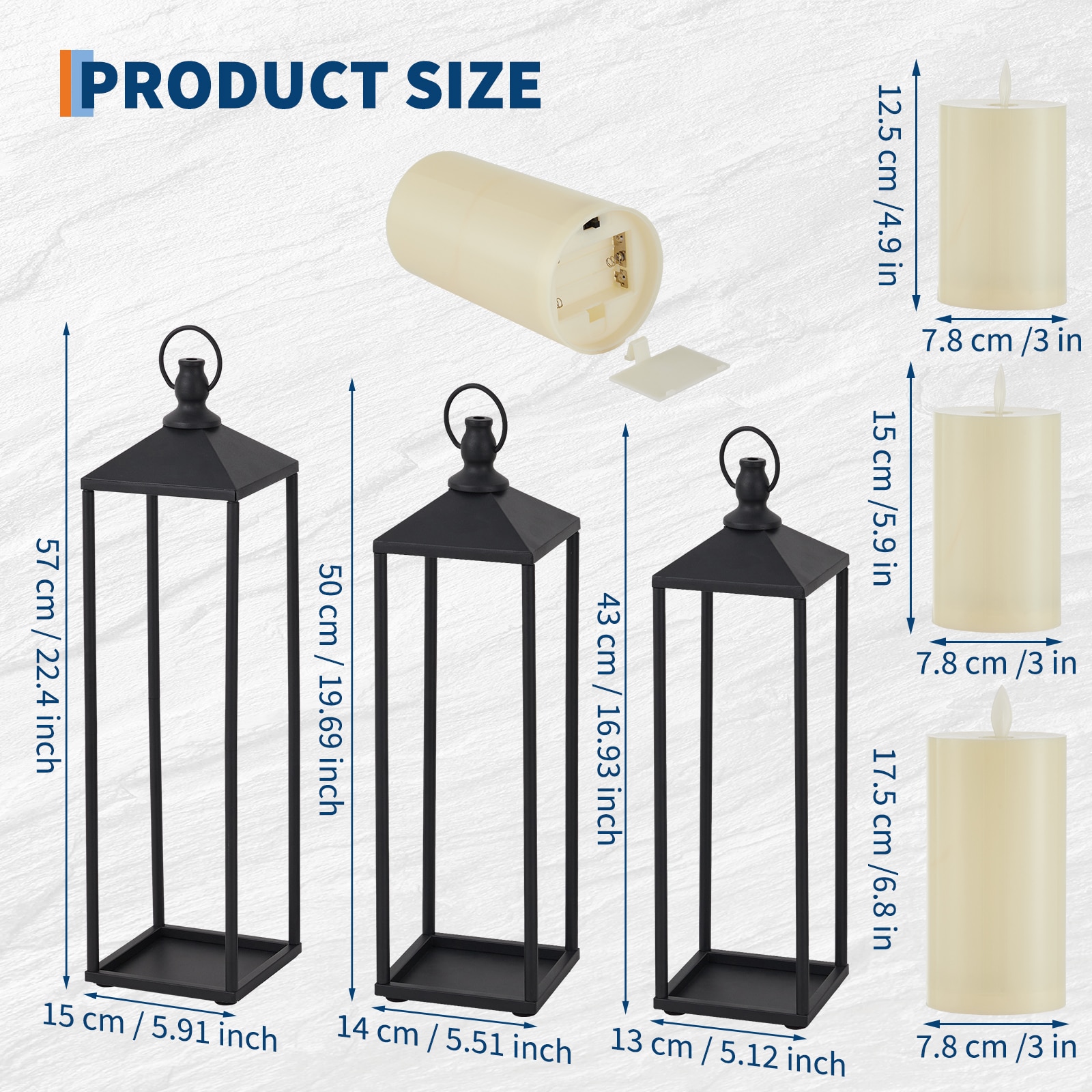 Garvee BY-260205LA18 Candle-Holders - View #2