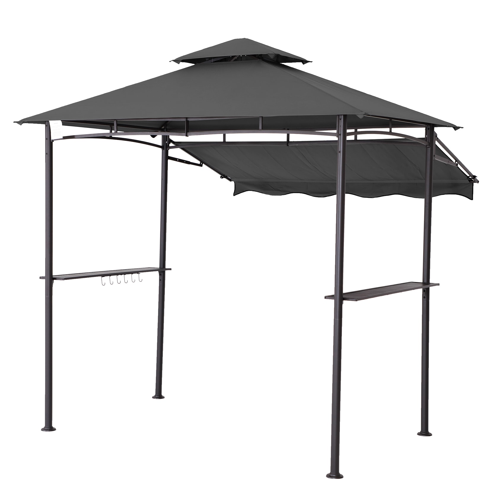 Grill Gazebo with Large awning Water Resistant Gazebos, Pergolas ...