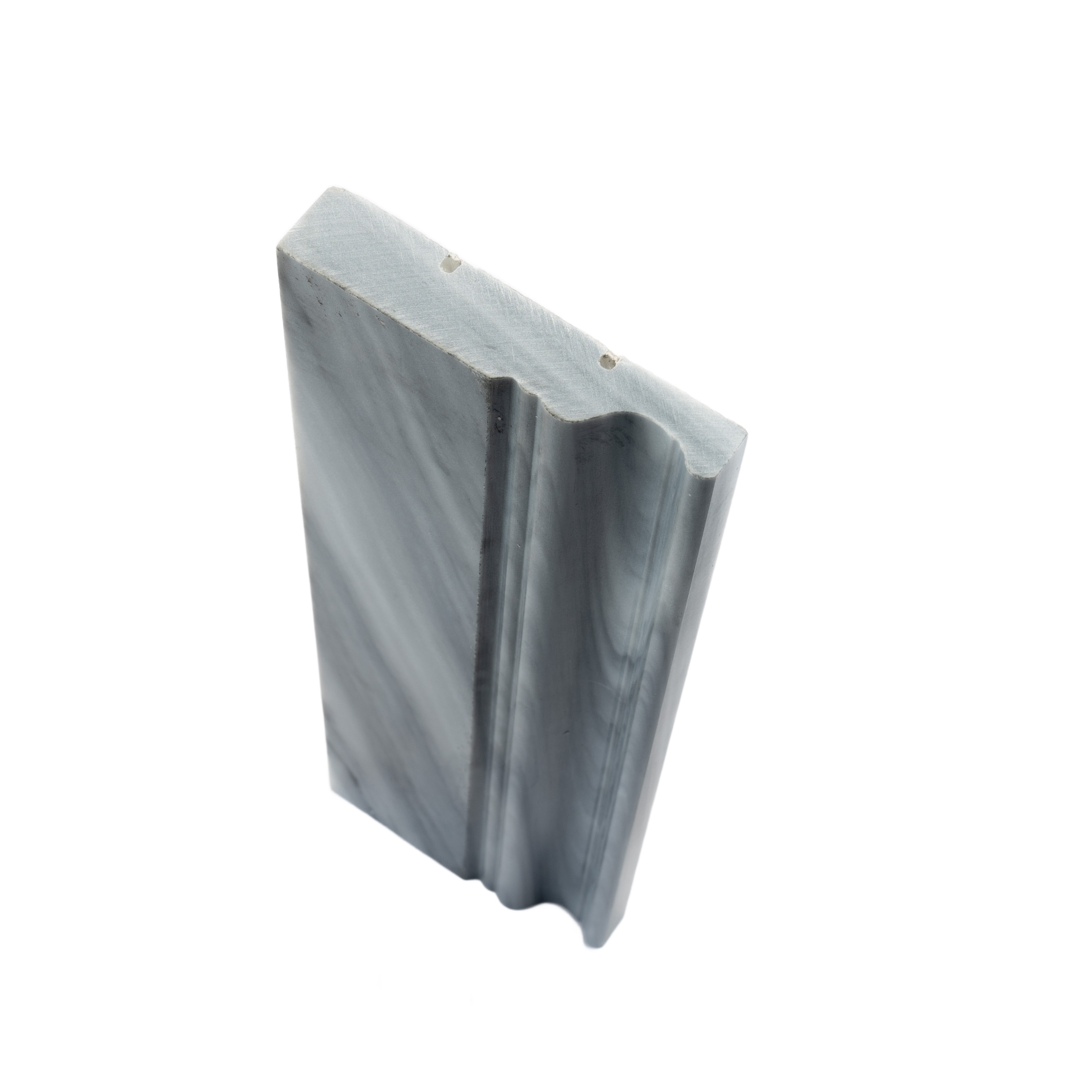 Apollo Tile 10 pack 4-in W x 12-in L Marble Polished Baseboard Tile Trim (3.33 Sq ft/case)