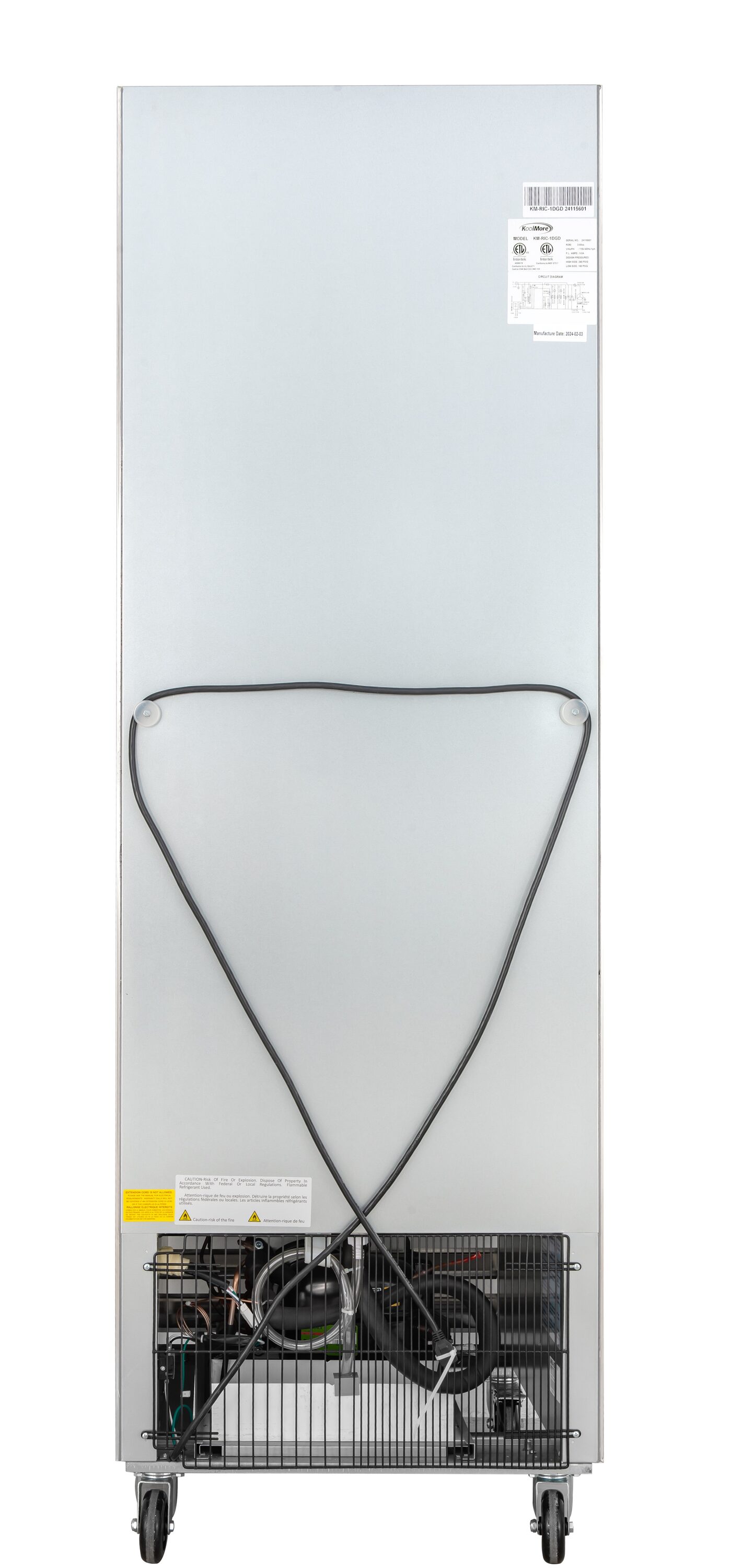 KoolMore LOW-KM-RIC-1DGD Commercial-Refrigerators - View #8