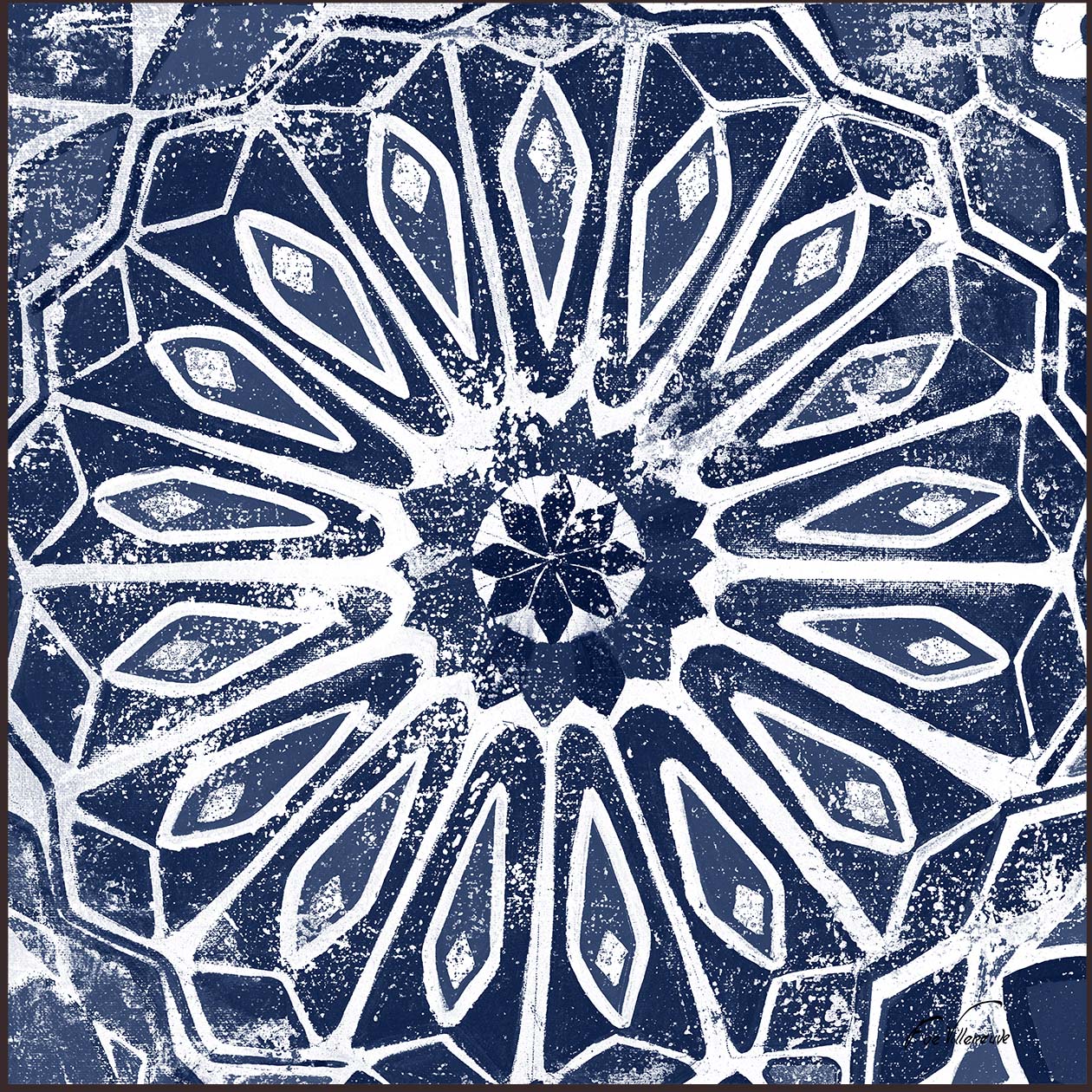  1603-8007LOW 16-in H x 16-in W Abstract Print