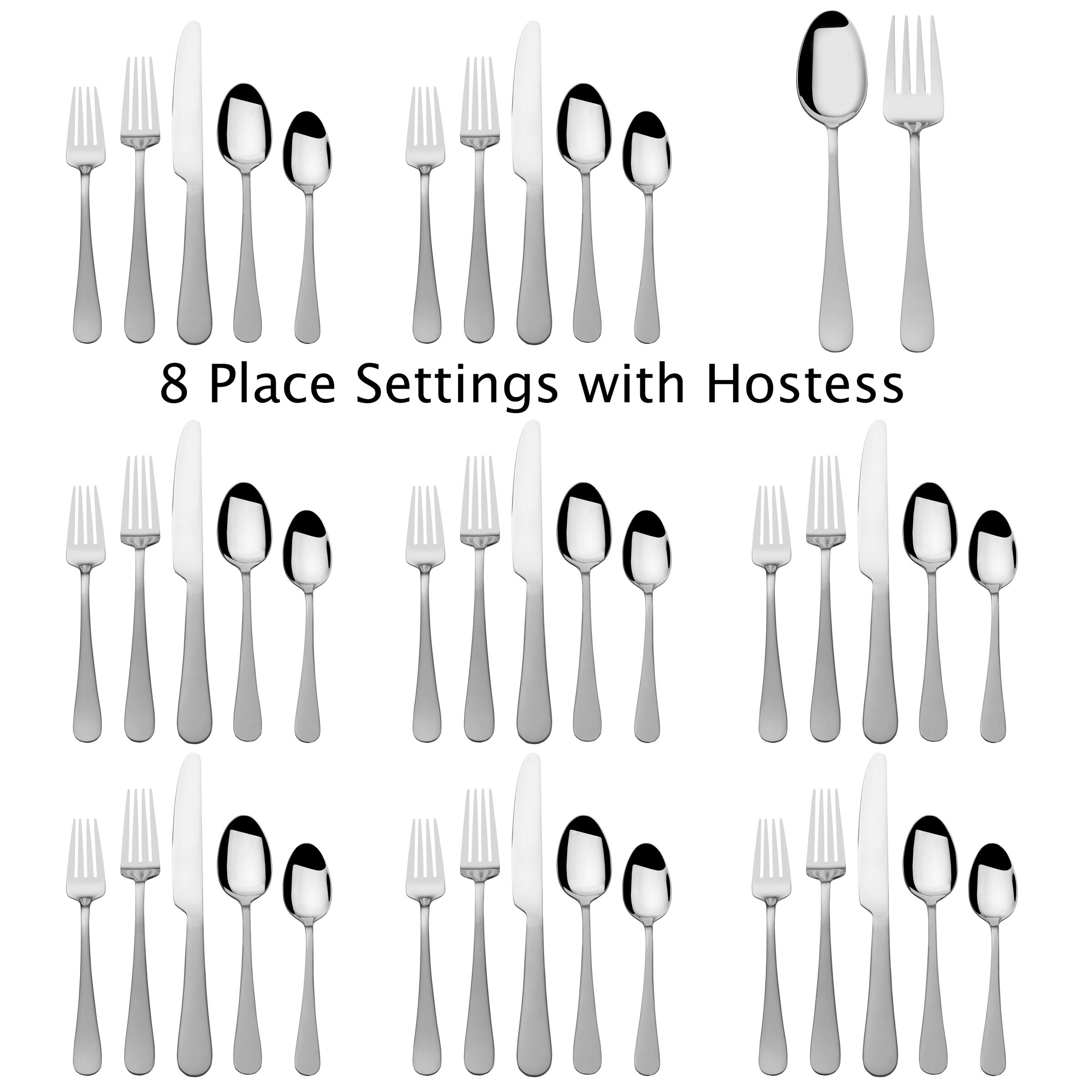 Gourmet Basics by Mikasa 5275437 flatware - View #3