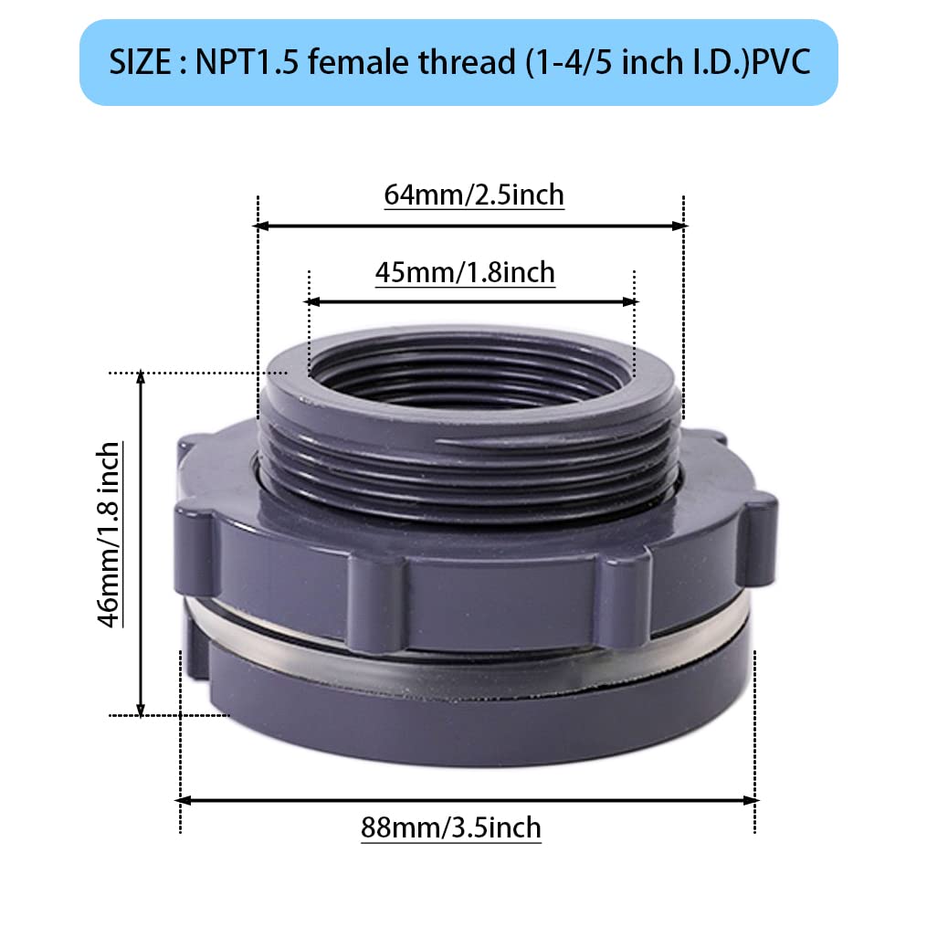 Vrbgify LVG0806V086 Pvc-Pressure-Sch-40-Fittings - View #3