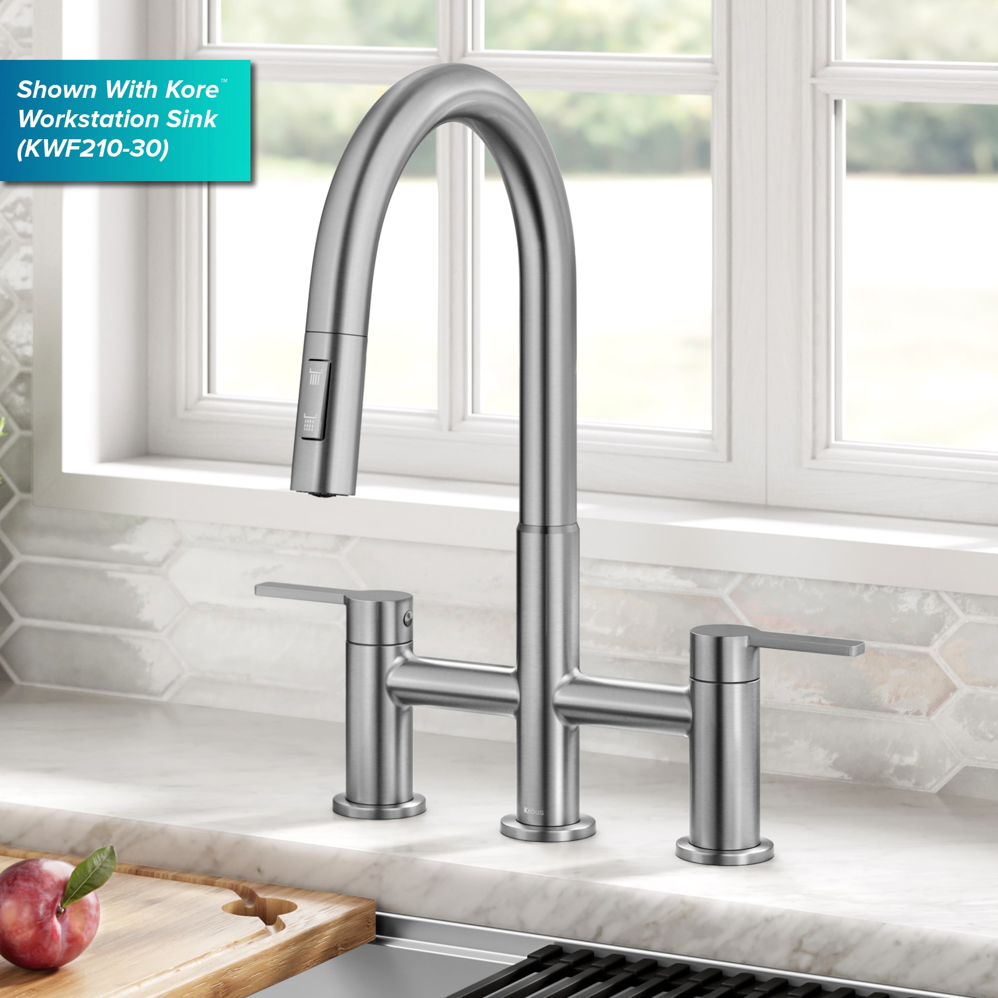 Kraus KPF-3122SFS Kitchen-Faucets - View #2