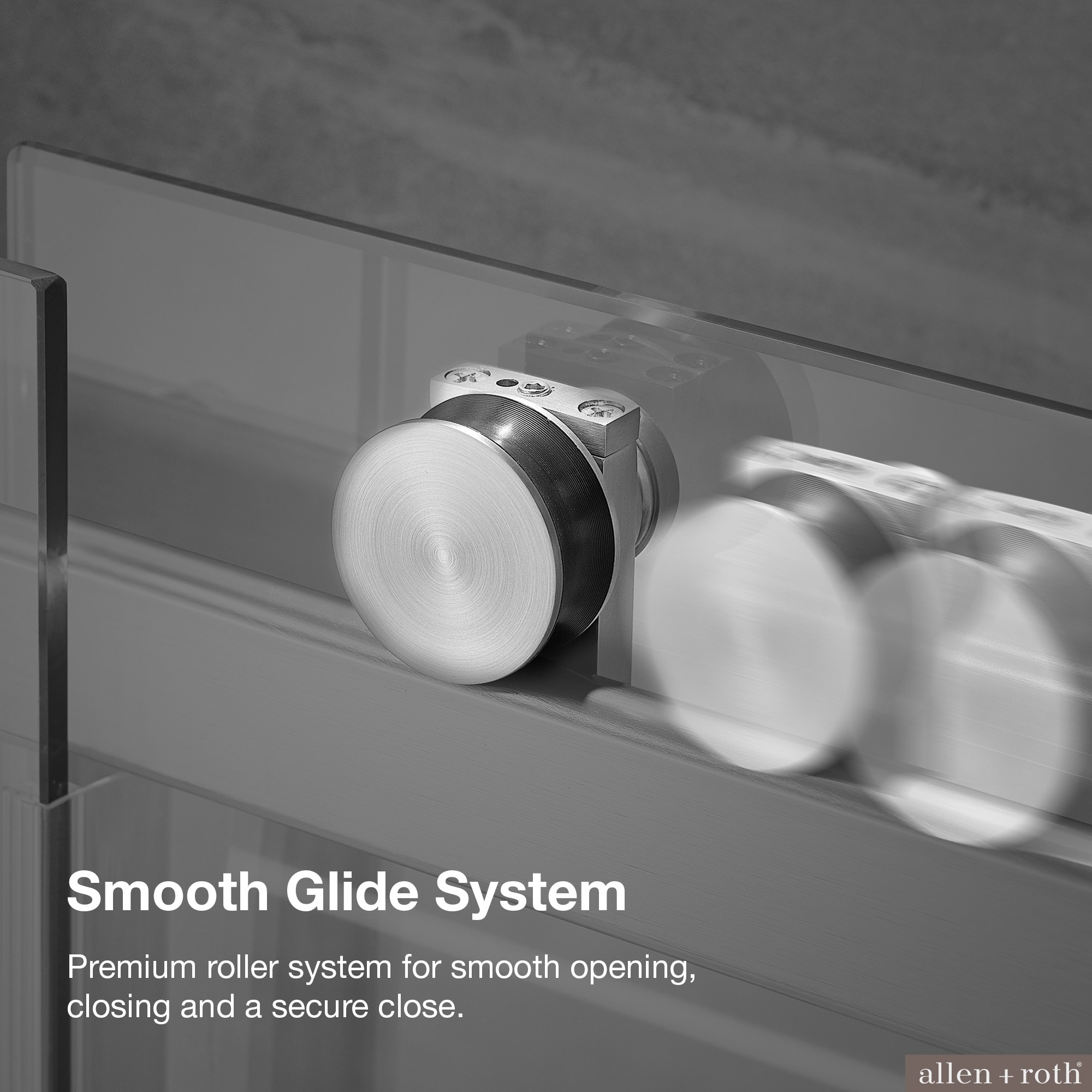 allen + roth DAVIDSON-48GP-SN Shower-Doors - View #5