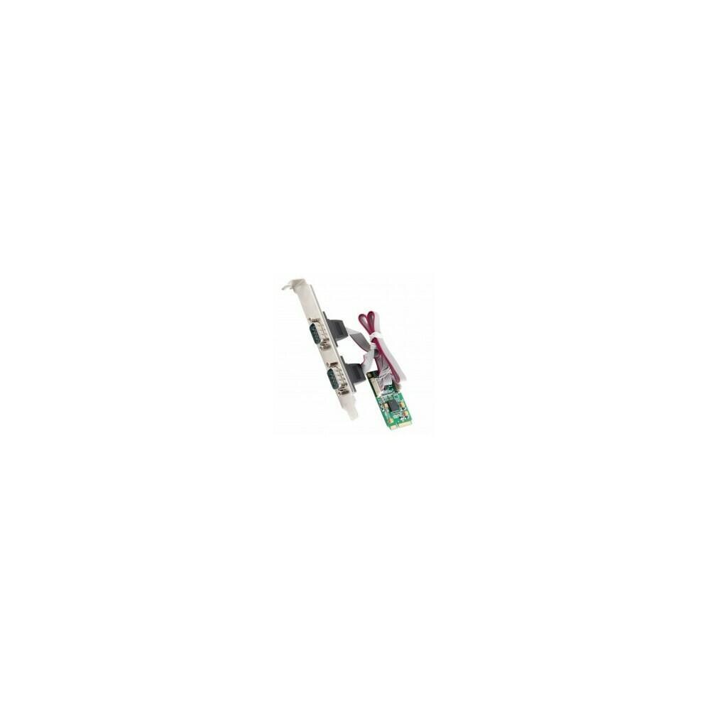  SYBA0640 IOCrest SI-MPE15048 2 Port Serial Mini PCI-e Controller Card