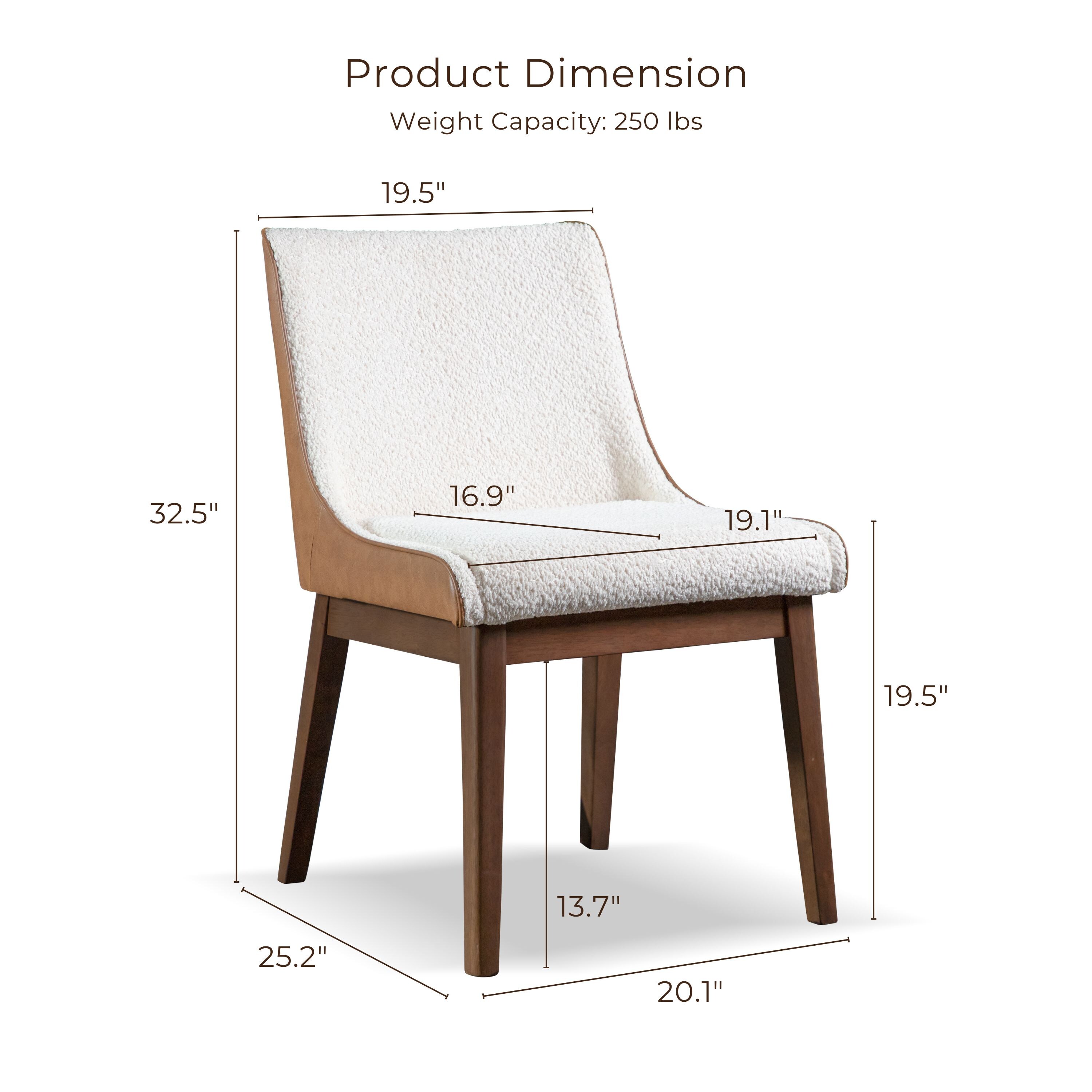 Furniture of America IDF-3213WN-SC Dining-Chairs - View #3