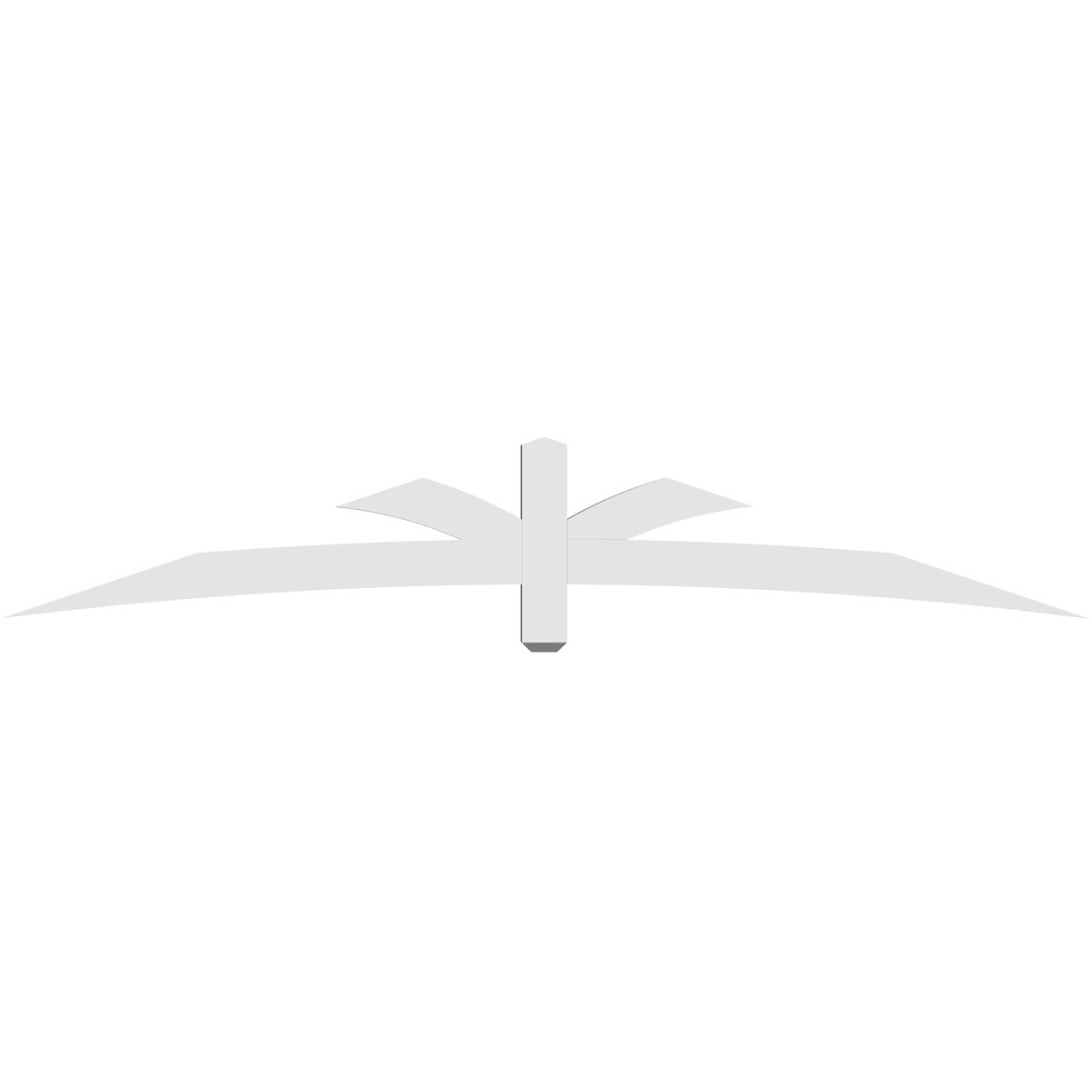 Ekena Millwork GBP096X16X0404DAV00 Exterior-Brackets-Braces - View #4