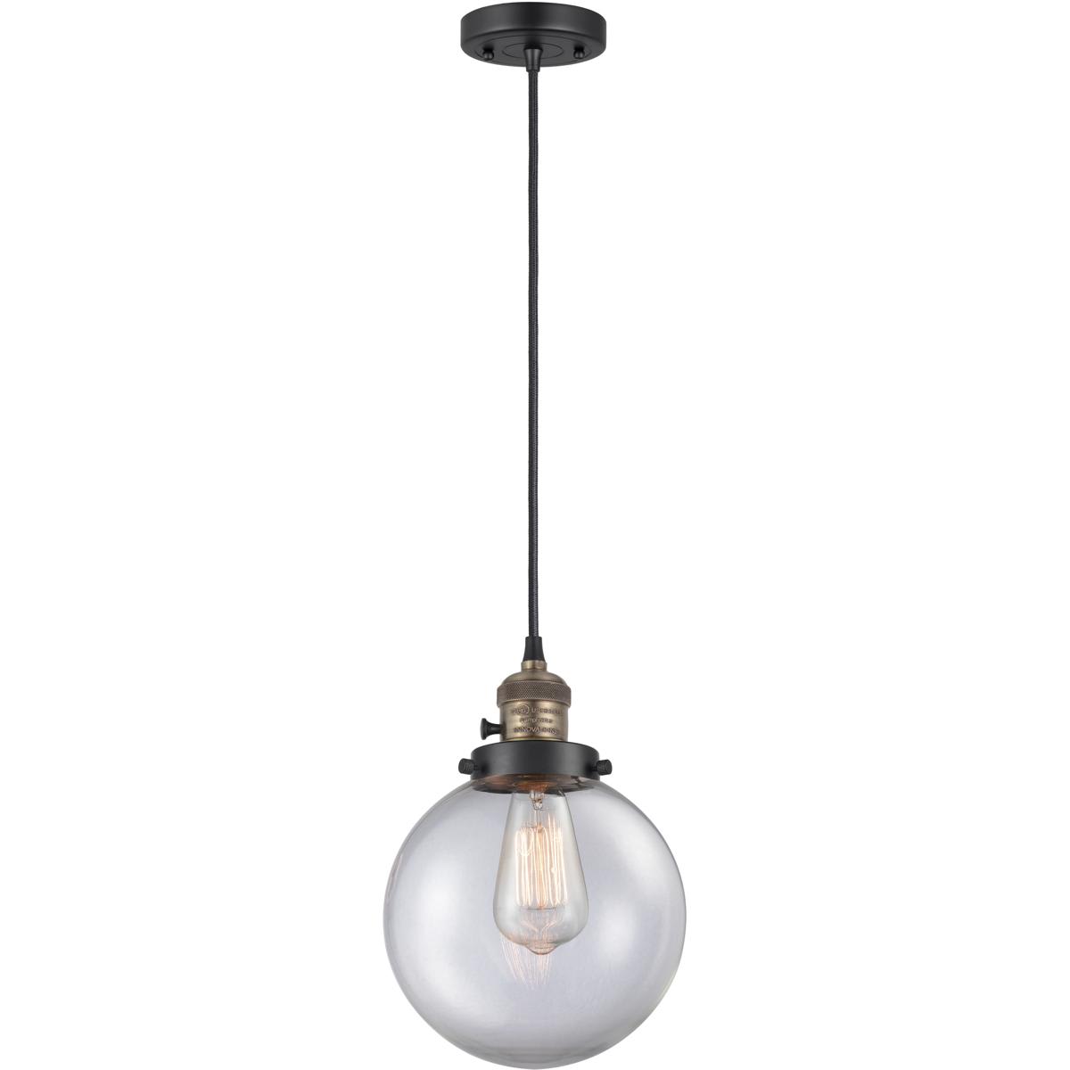 Innovations Lighting 2343465 201CSW-BAB-G202-8 Franklin Restoration Beacon Mini Pendant