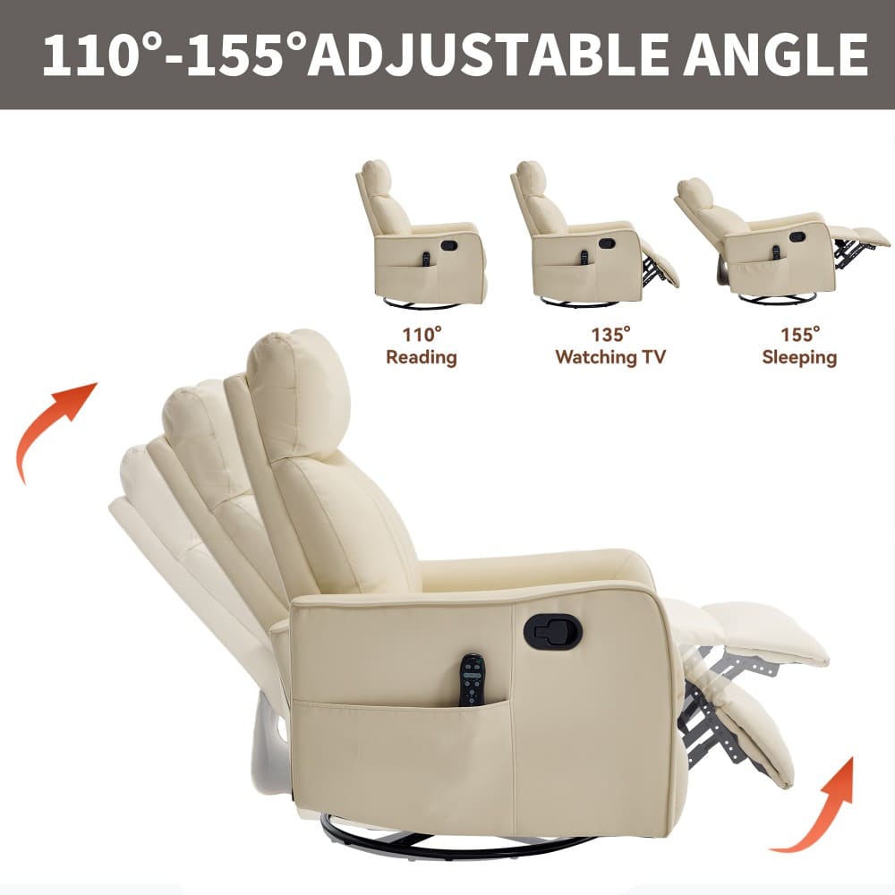 Coolbibila ATLAS-RECLINER-BEIGE chairs - View #6