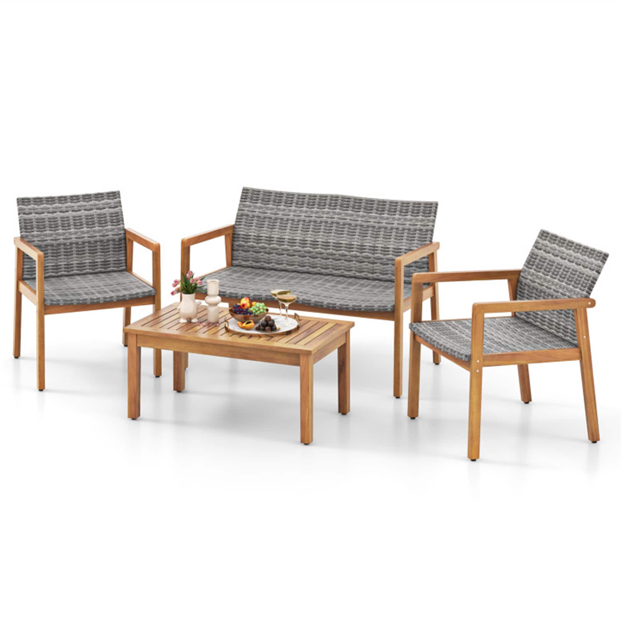 BABOOM BOM-72252WH-CO Patio-Conversation-Sets - View #4