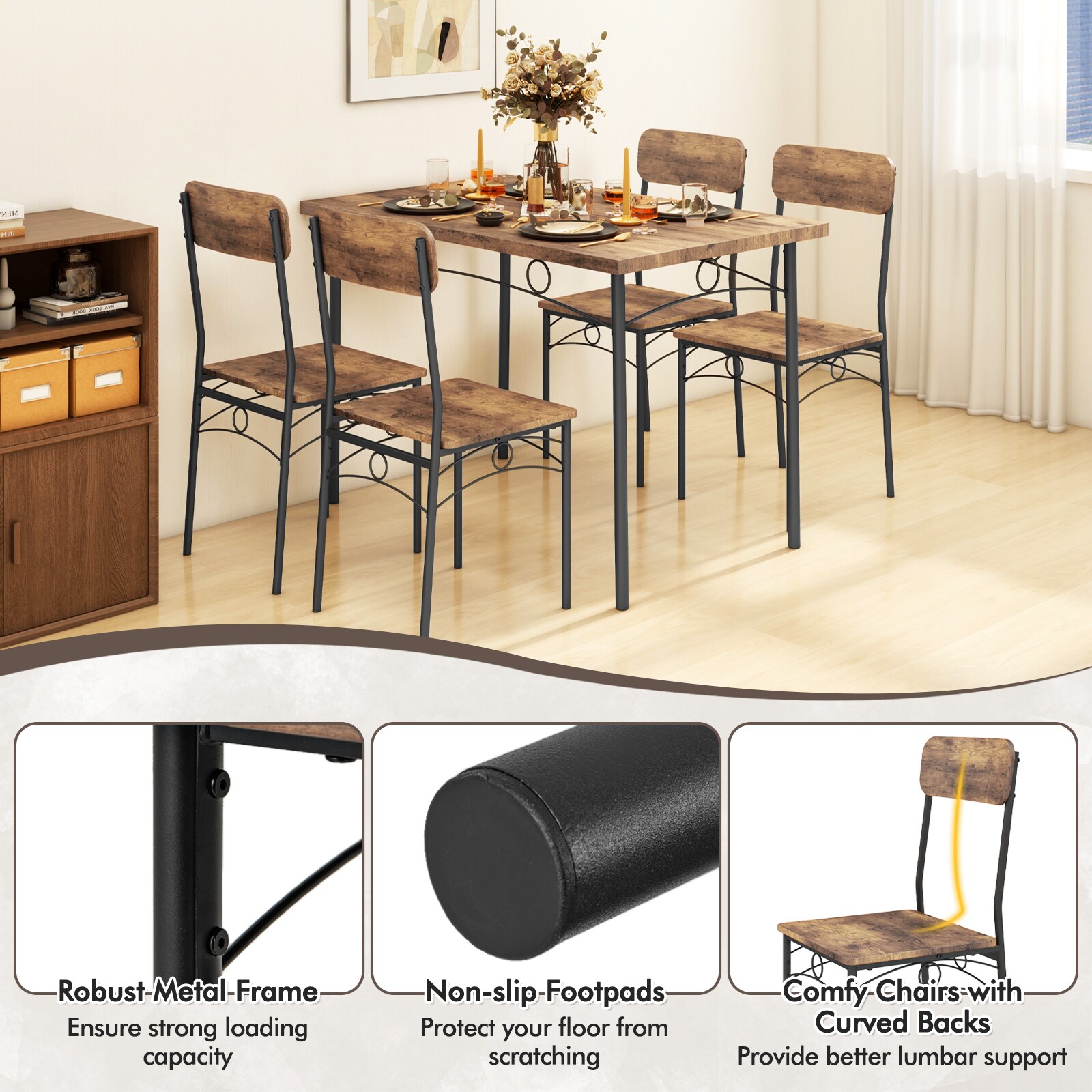 Slickblue D-CO-FC33875CK Dining-Sets - View #6
