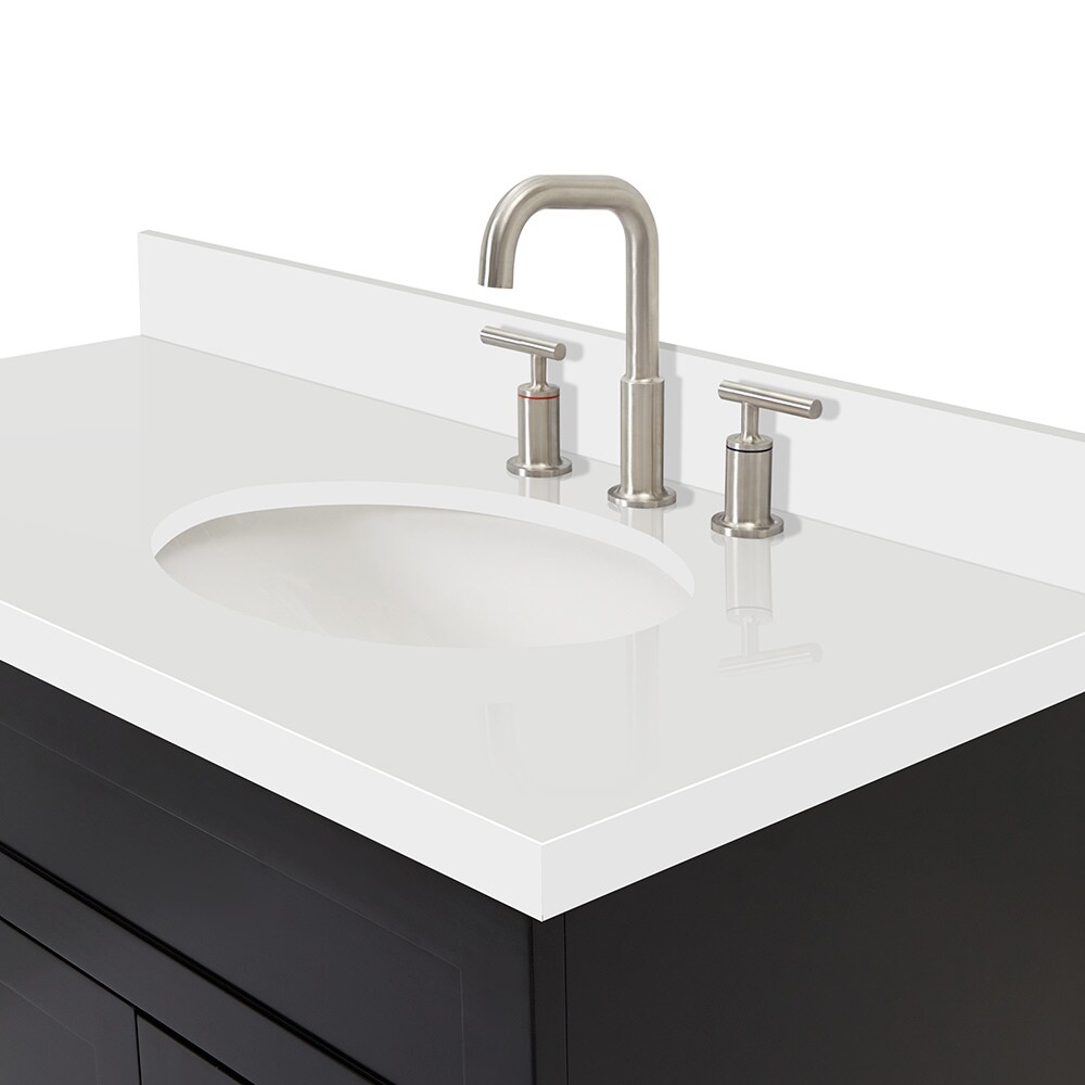 ARIEL F043SRWQOVOBLK Bath-Vanity-Combo - View #10