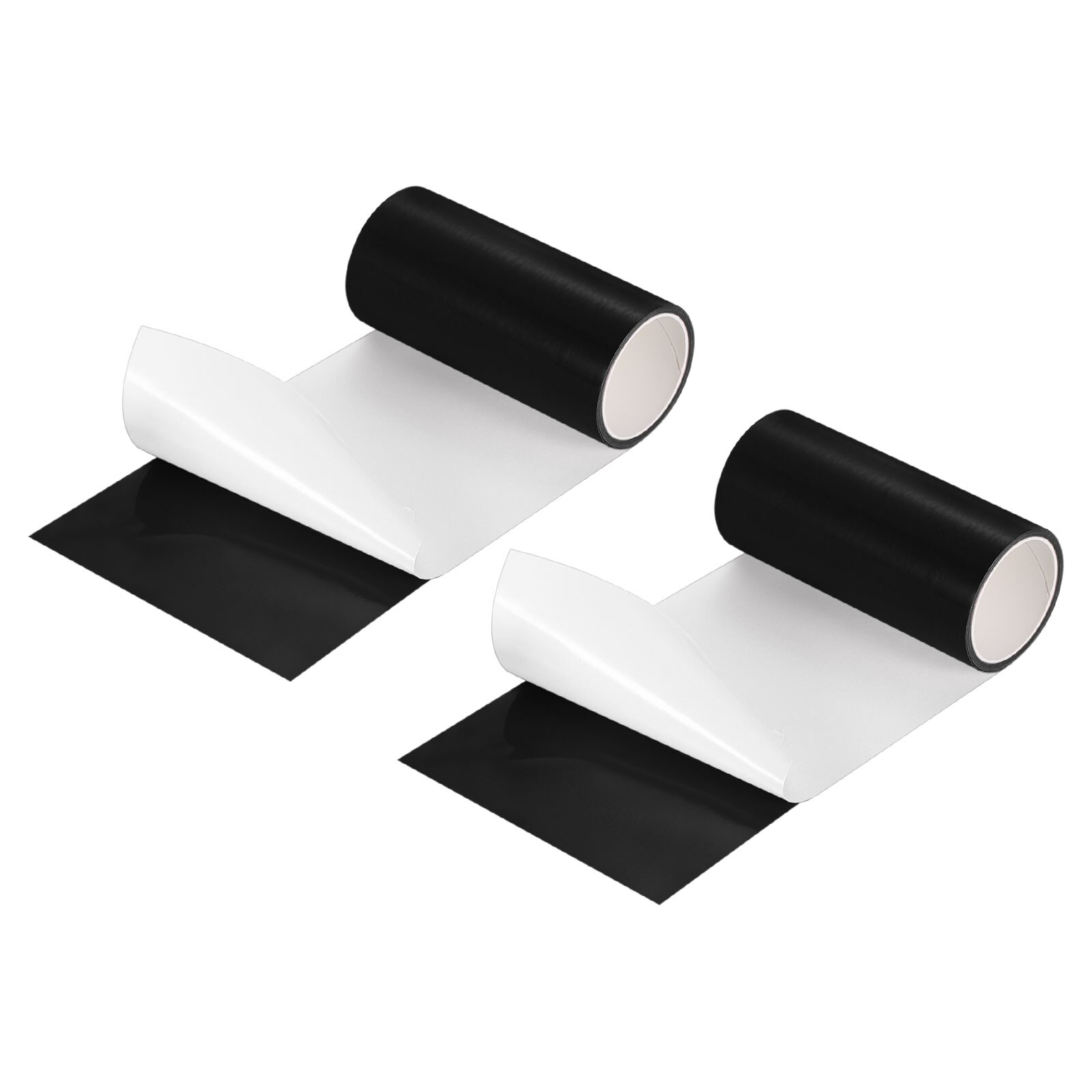 Unique Bargains S25093001UX3247 Inflatable Patch Repair Kit 4 in x 5 Ft 2pcs TPU Pool Patches Repair Tape for Air Mattress Bounce House Swimming Pool Black - Thumbnail