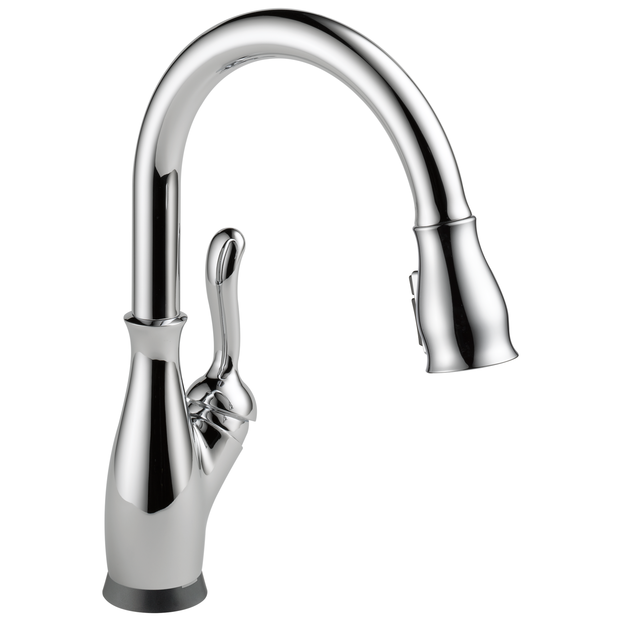 Delta 9178TV-DST Leland VoiceIQ Chrome Single Handle Deck-mount Voice Activated Pull-down Kitchen Faucet with Sprayer