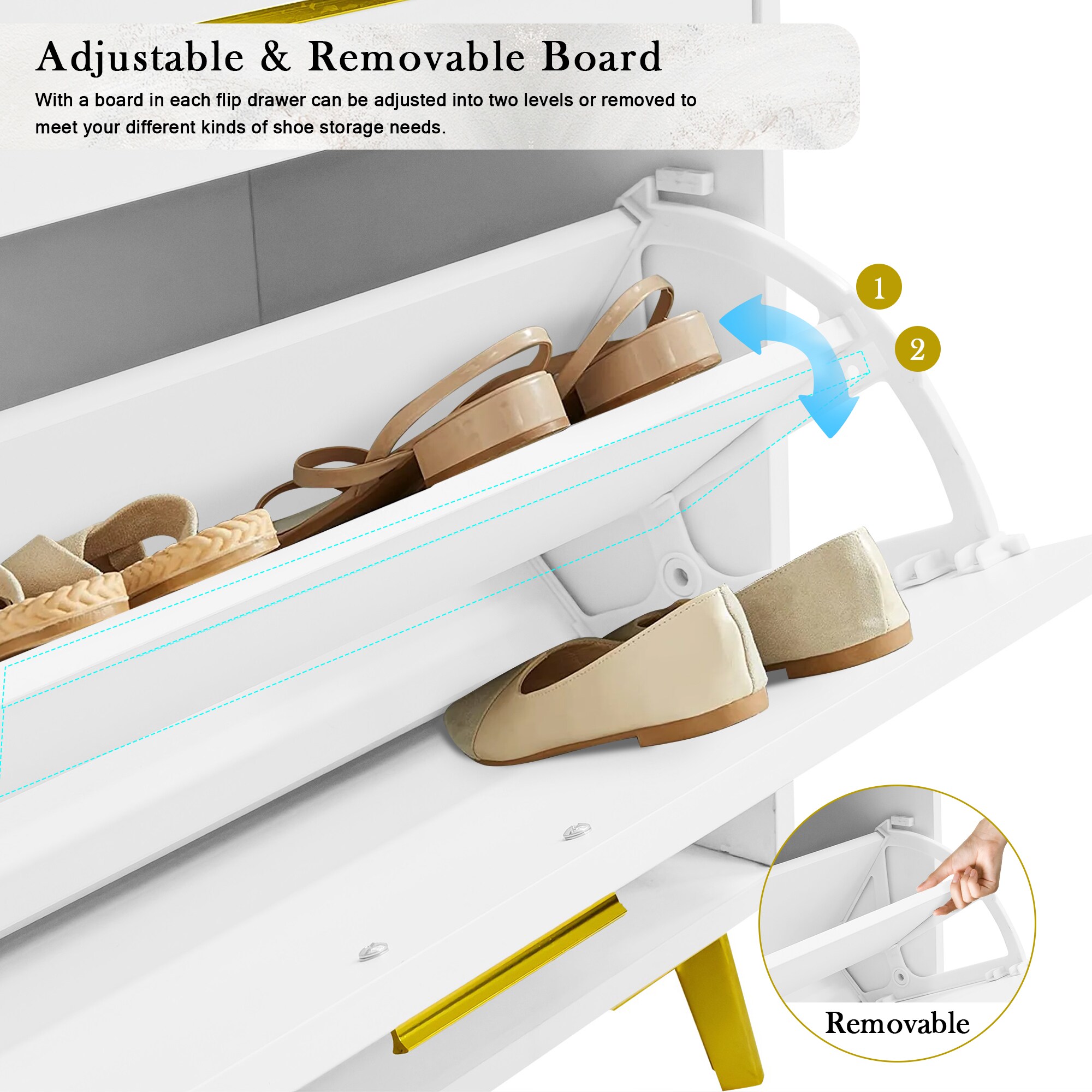 ModernLuxe L-WF531403AAK Shoe-Racks - View #7