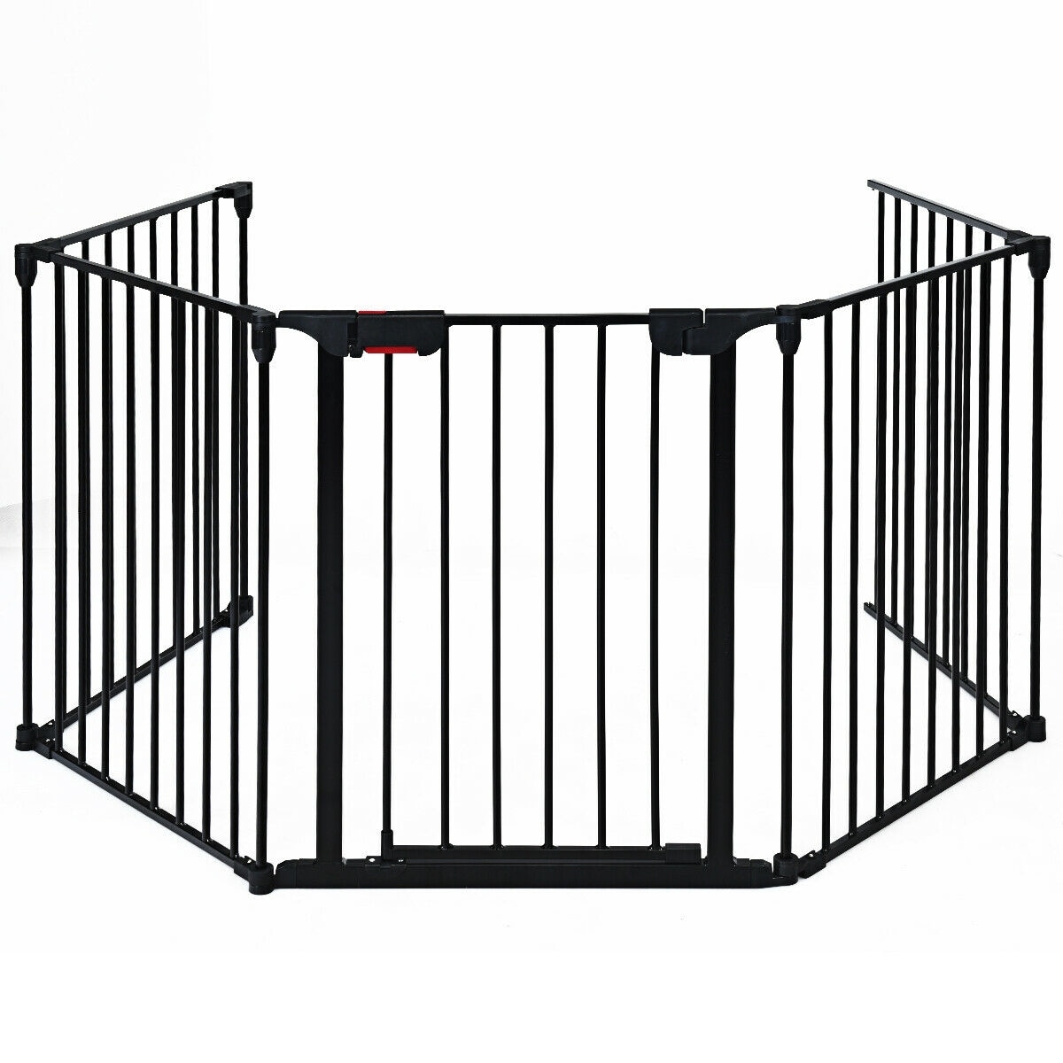 LIVIZA PTG7403BN 29-Inches x 115-Inches Black Steel Indoor/Outdoor Playpen