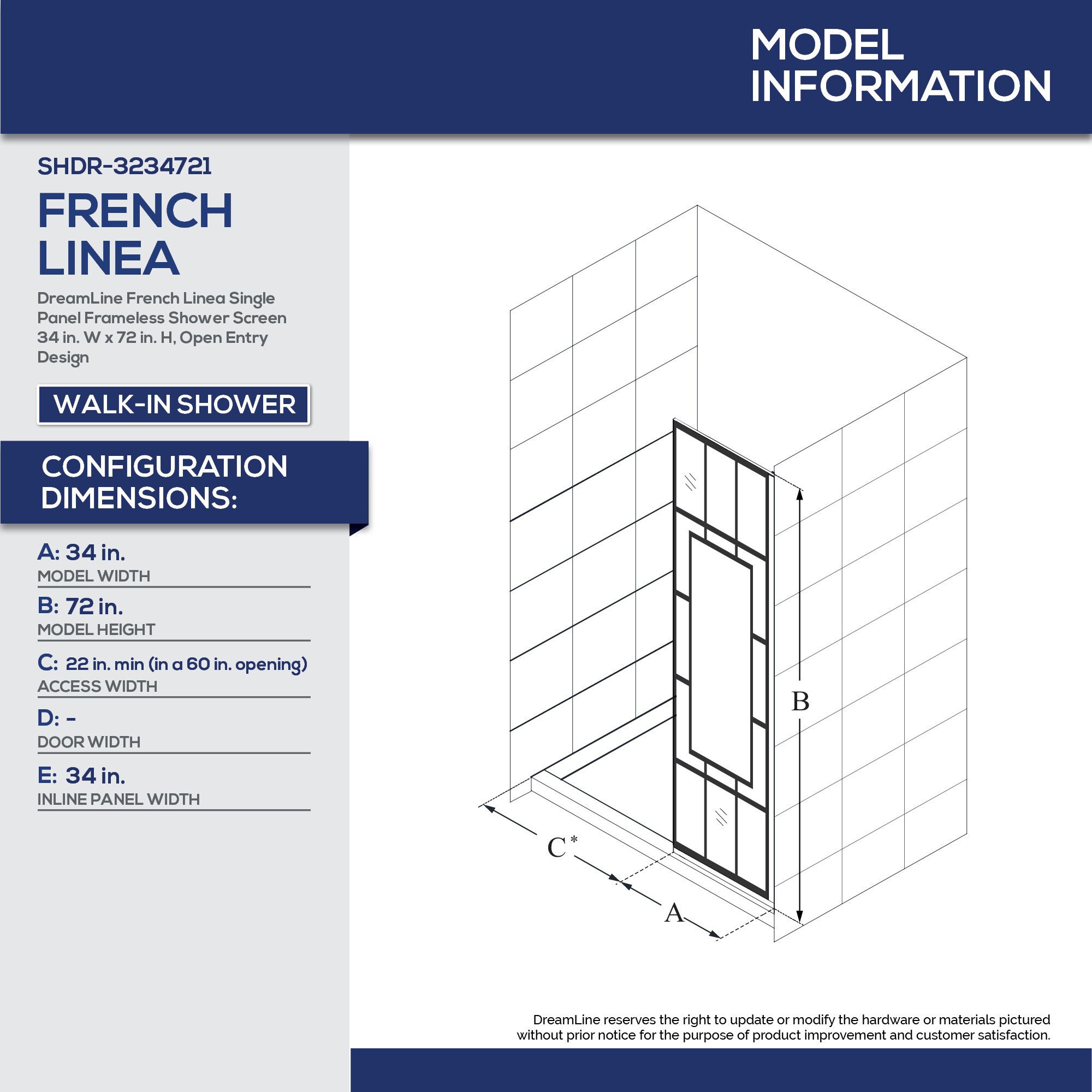 DreamLine SHDR-3234721-86 Shower-Doors - View #6