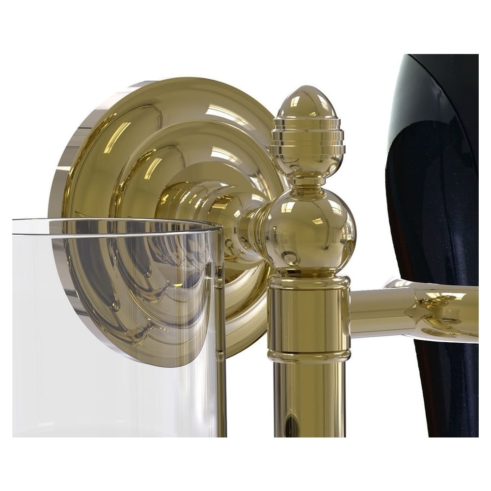 Allied Brass 2-Piece Que New Unlacquered Brass Decorative Bathroom