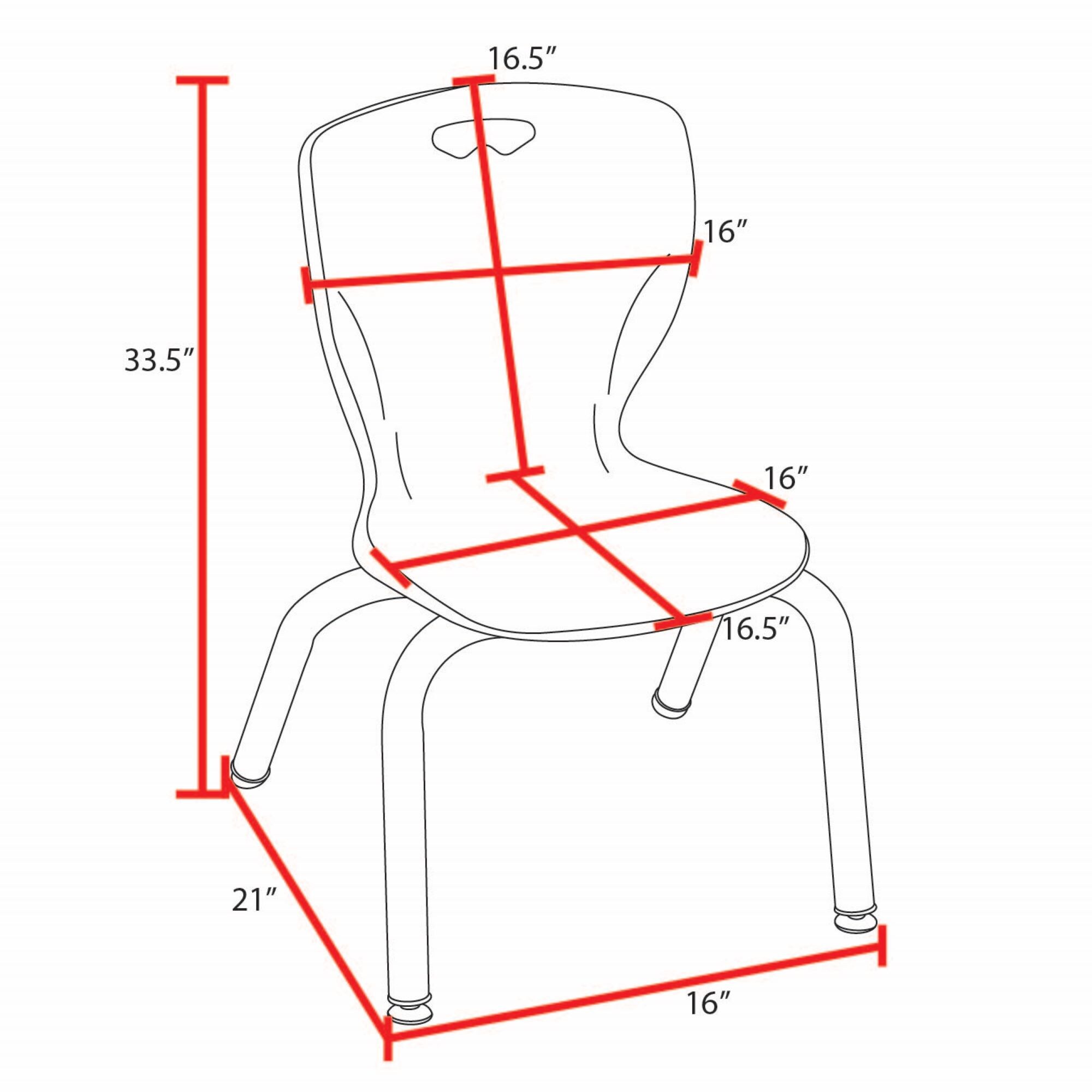 Regency 4540NV8PK Kids-Chairs - View #8