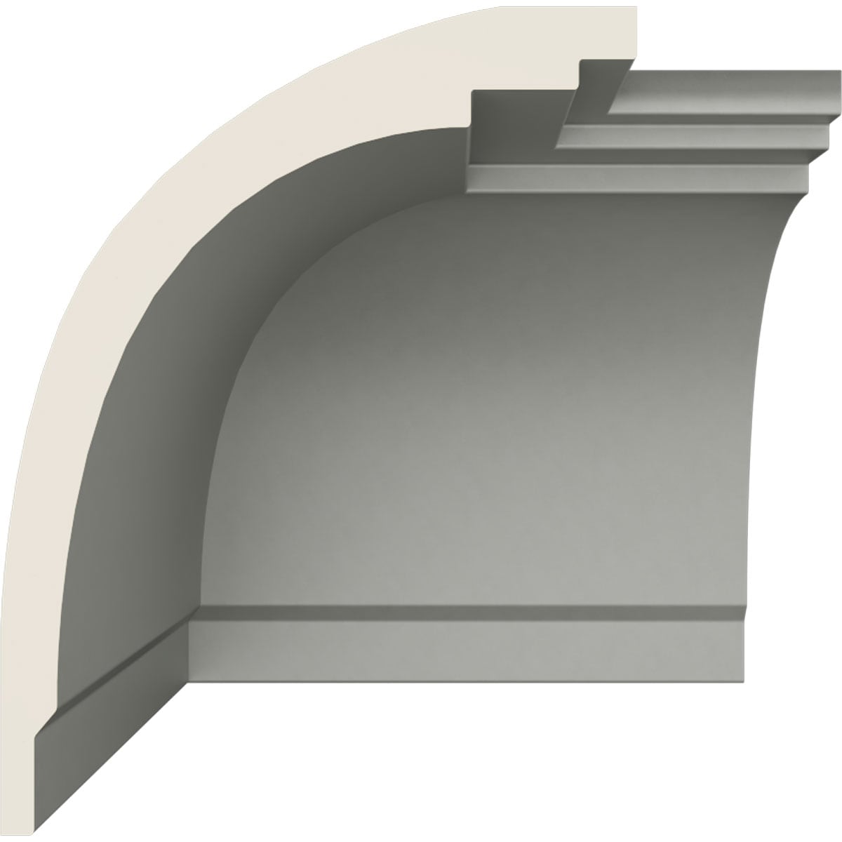 Ekena Millwork MIC04X04BR Moulding-Blocks - View #3