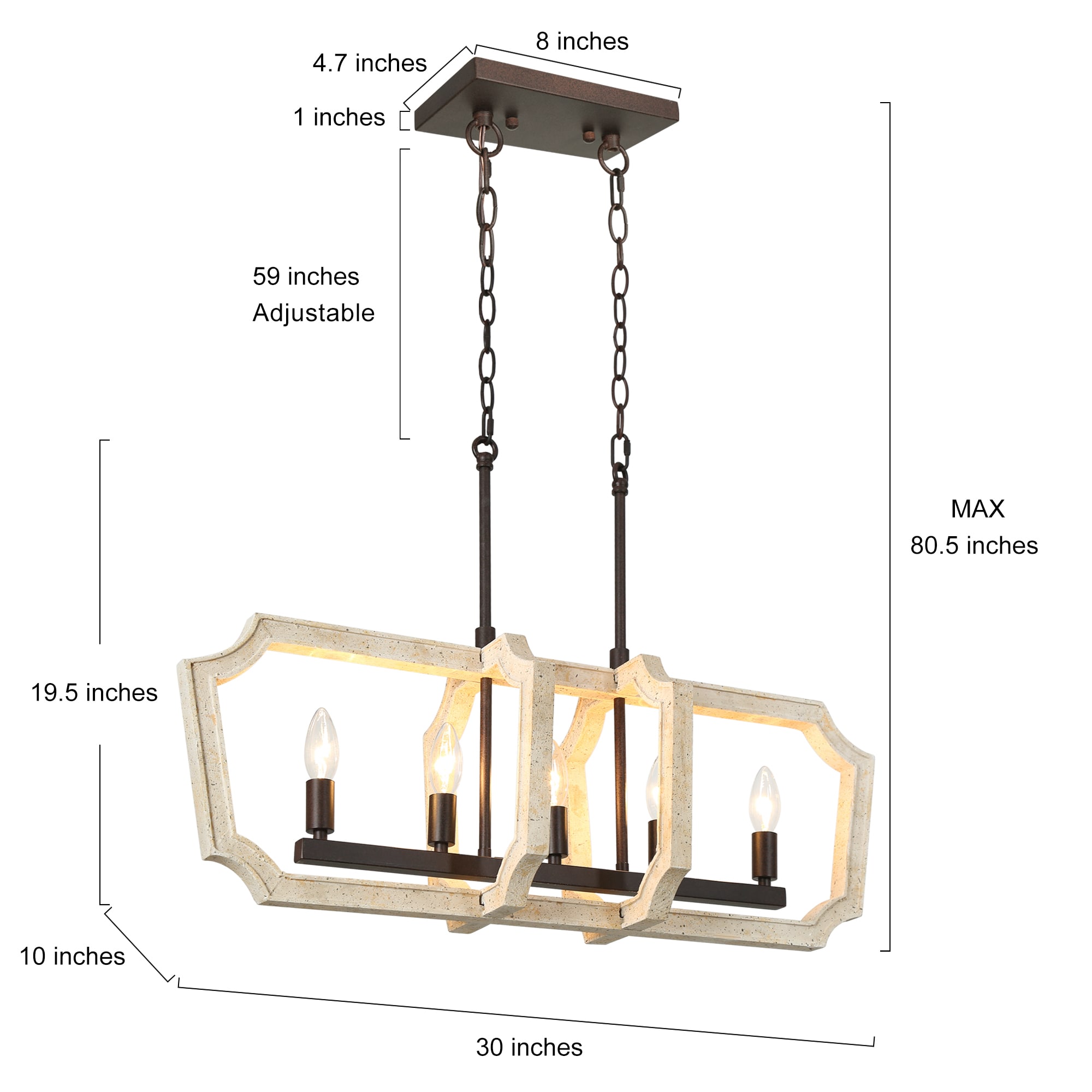 LNC MVNZEVLWS4596X7 Pendant-Lights - View #6