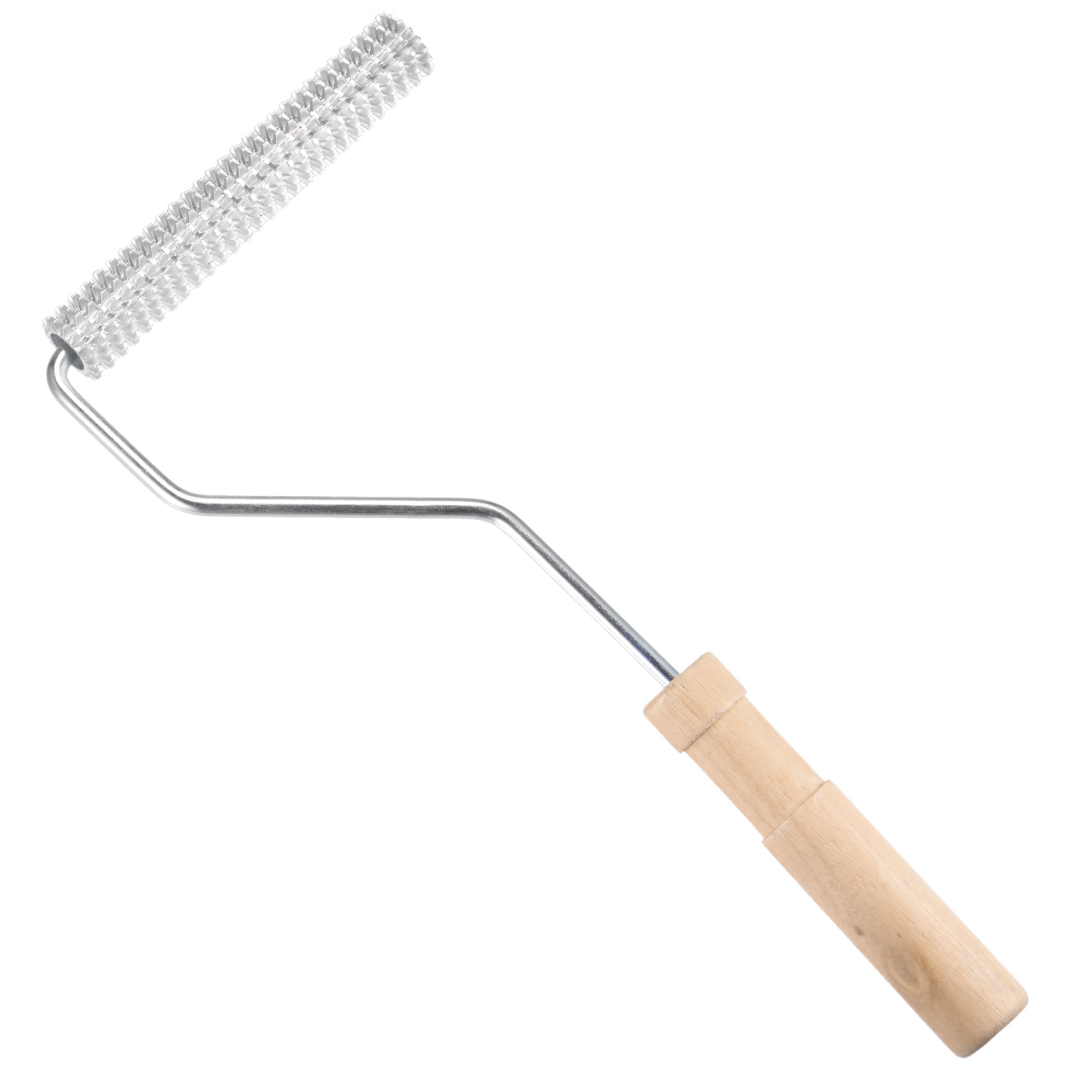 Unique Bargains - Fiberglass Paddle Roller 5 Inchx0.8 Inch Aluminum Alloy Bubble Removing Spiked ...