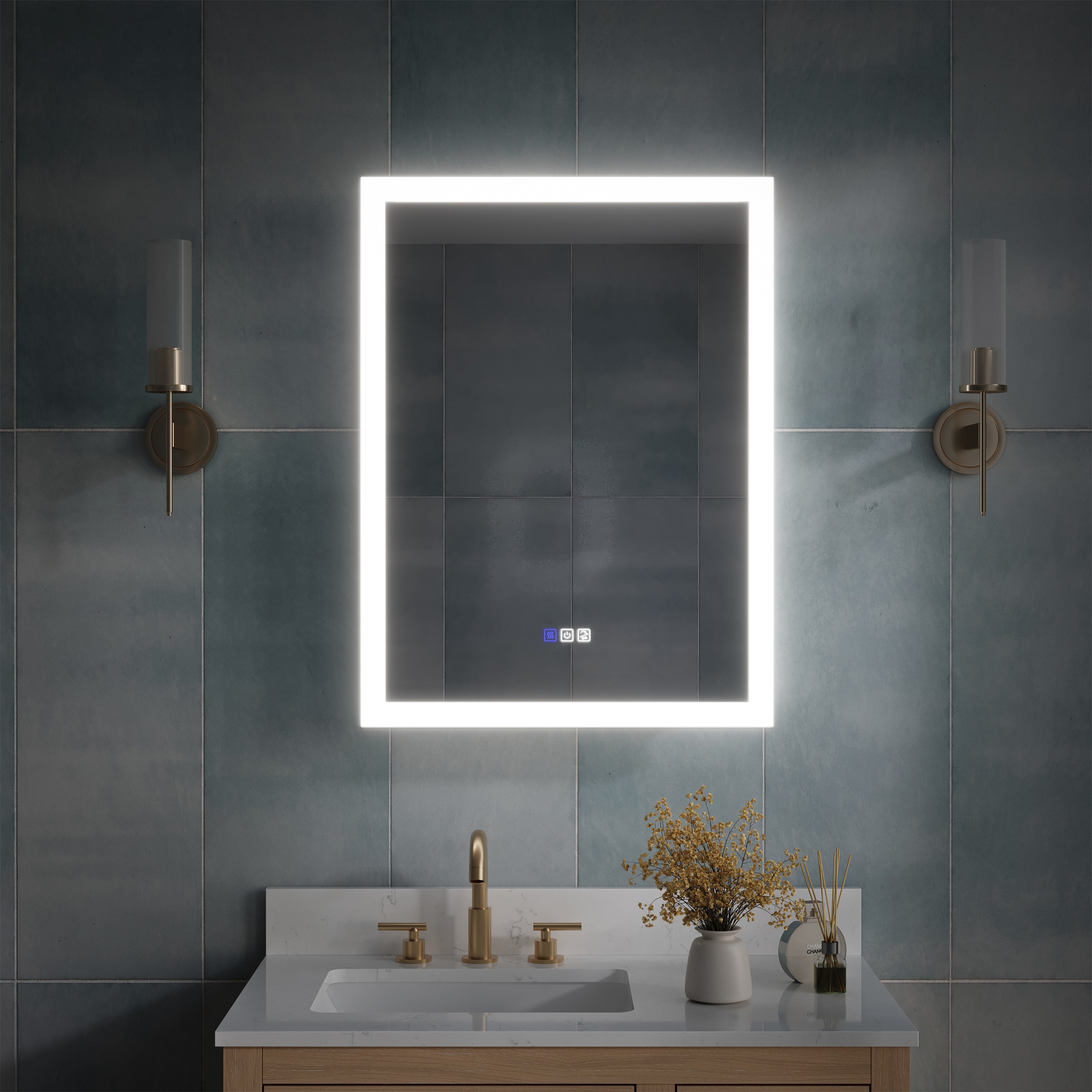 WELLFOR UCS-13C2432L Bathroom-Wall-Cabinets - View #10