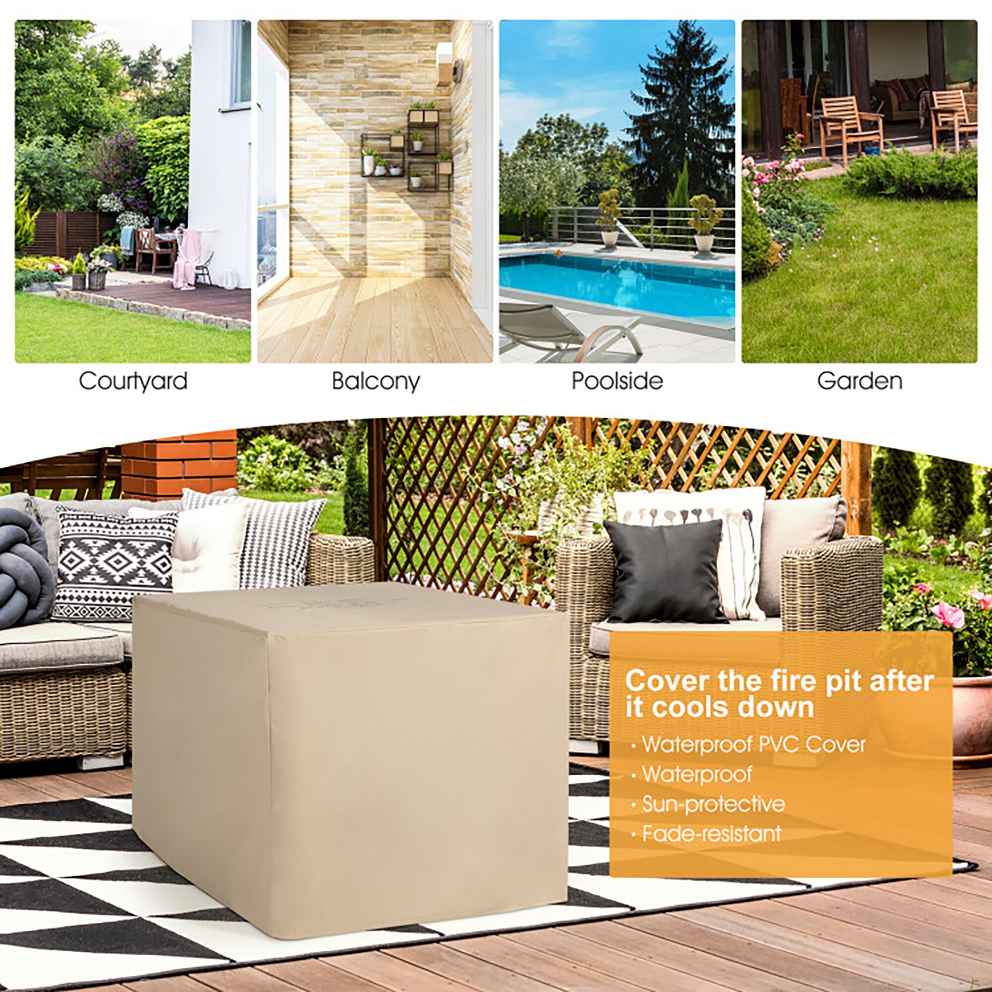 CASAINC CASA-BEE-04BL Patio-Conversation-Sets - View #5