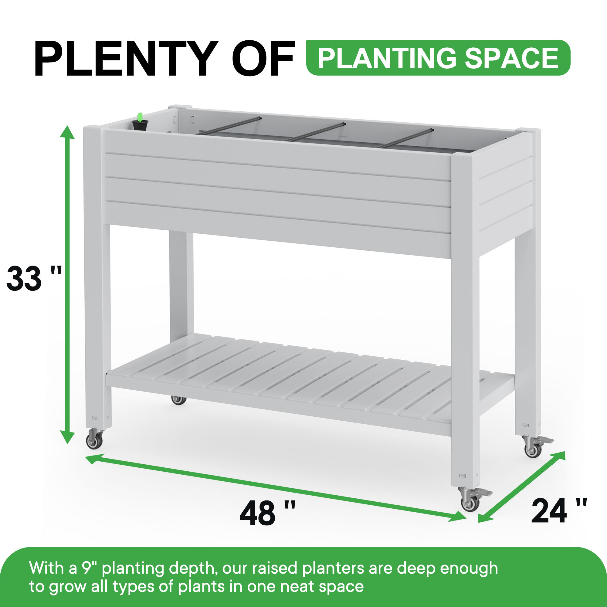 Vynxaria LESX2659SUYIPTJ002 Planter-Window-Box - View #3