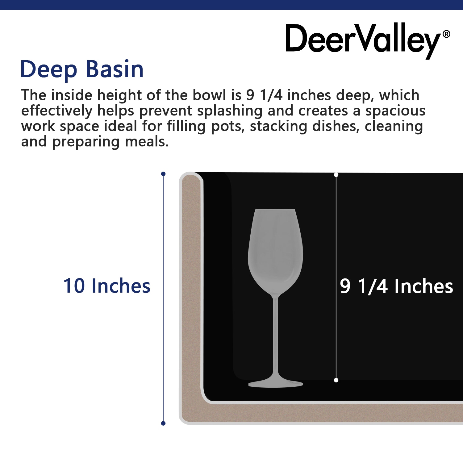 DeerValley DV-1K0012 Kitchen-Sinks - View #10