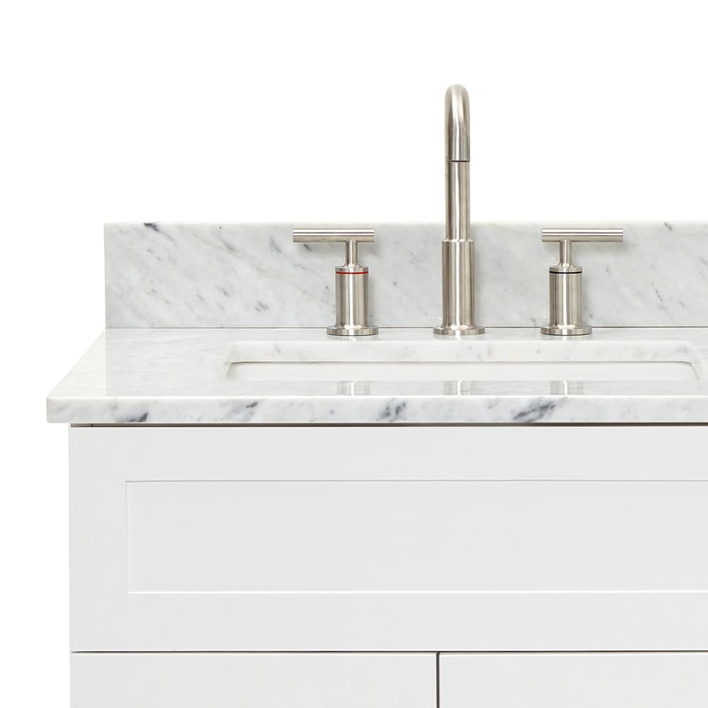 ARIEL F061DCW2RVOWHT Bath-Vanity-Combo - View #9