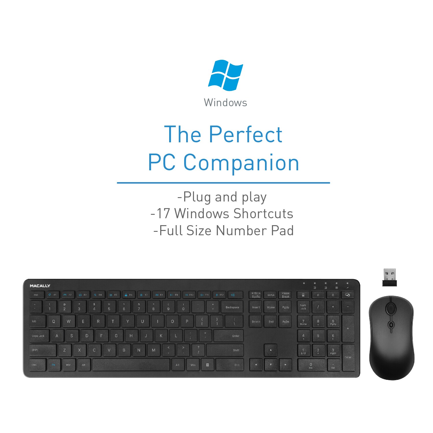 Macally RFVVKEYCMBBAT Computers-Peripherals - View #3