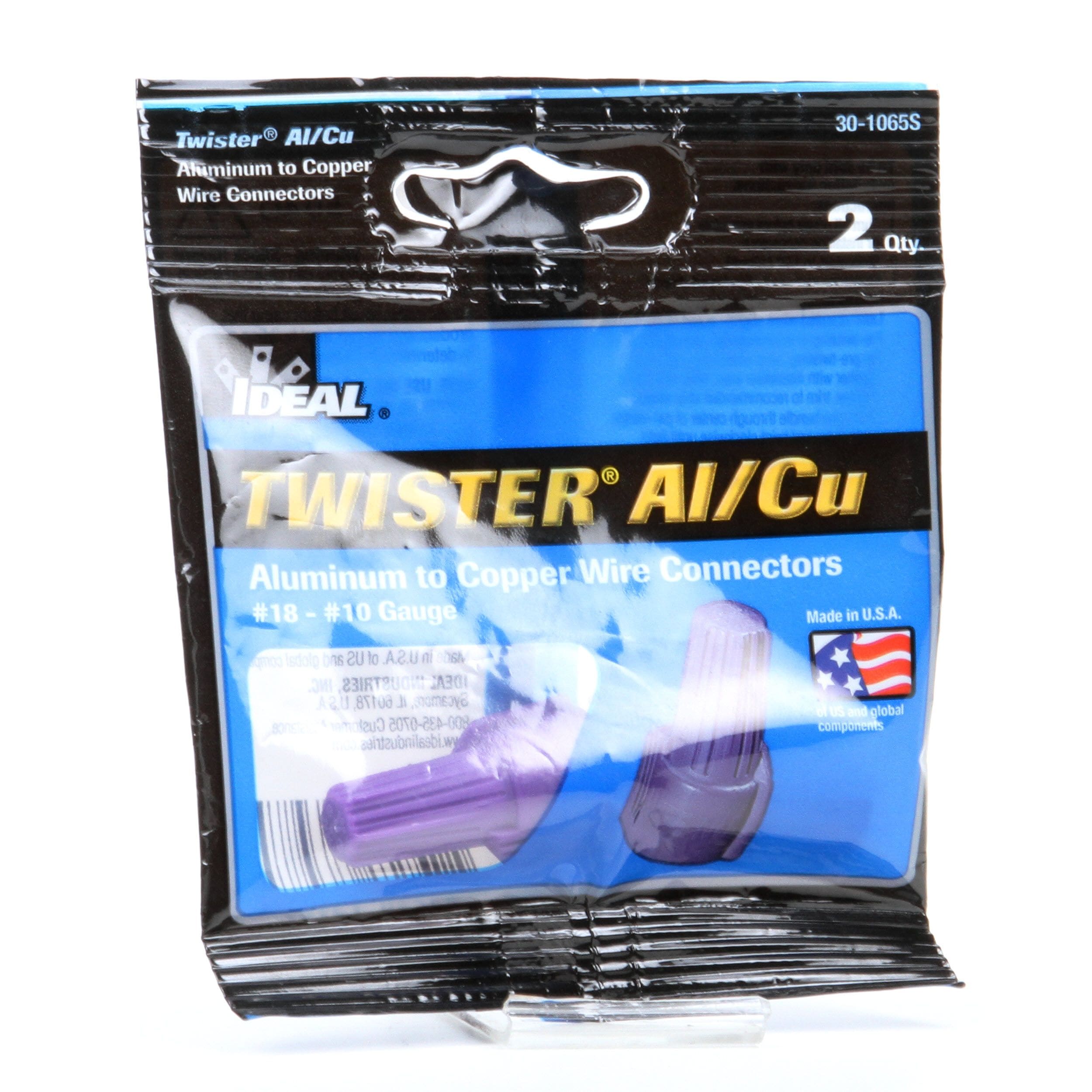 Ideal 2Pk Twister Al/Cu Conn 30-1065S 