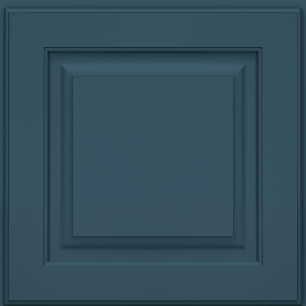 KraftMaid RDCDS,MTD,G74D Montclair 14.625-Inches W x 14.625-Inches H Harbor Painted Kitchen Cabinet Sample (Door Sample)