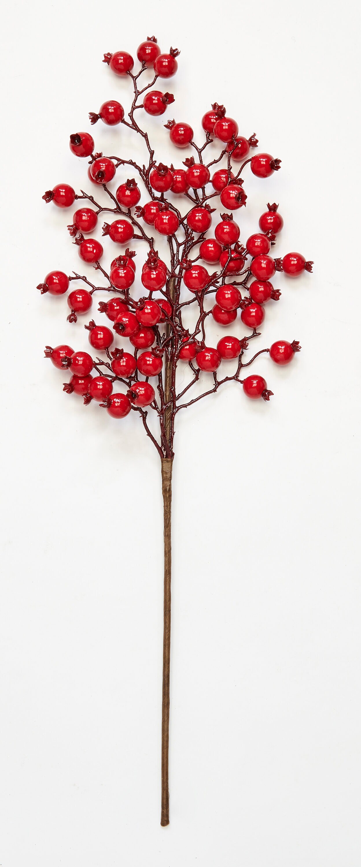 Worth Imports 9885 3 -Pack Red Berry Spray Christmas Tree Pick