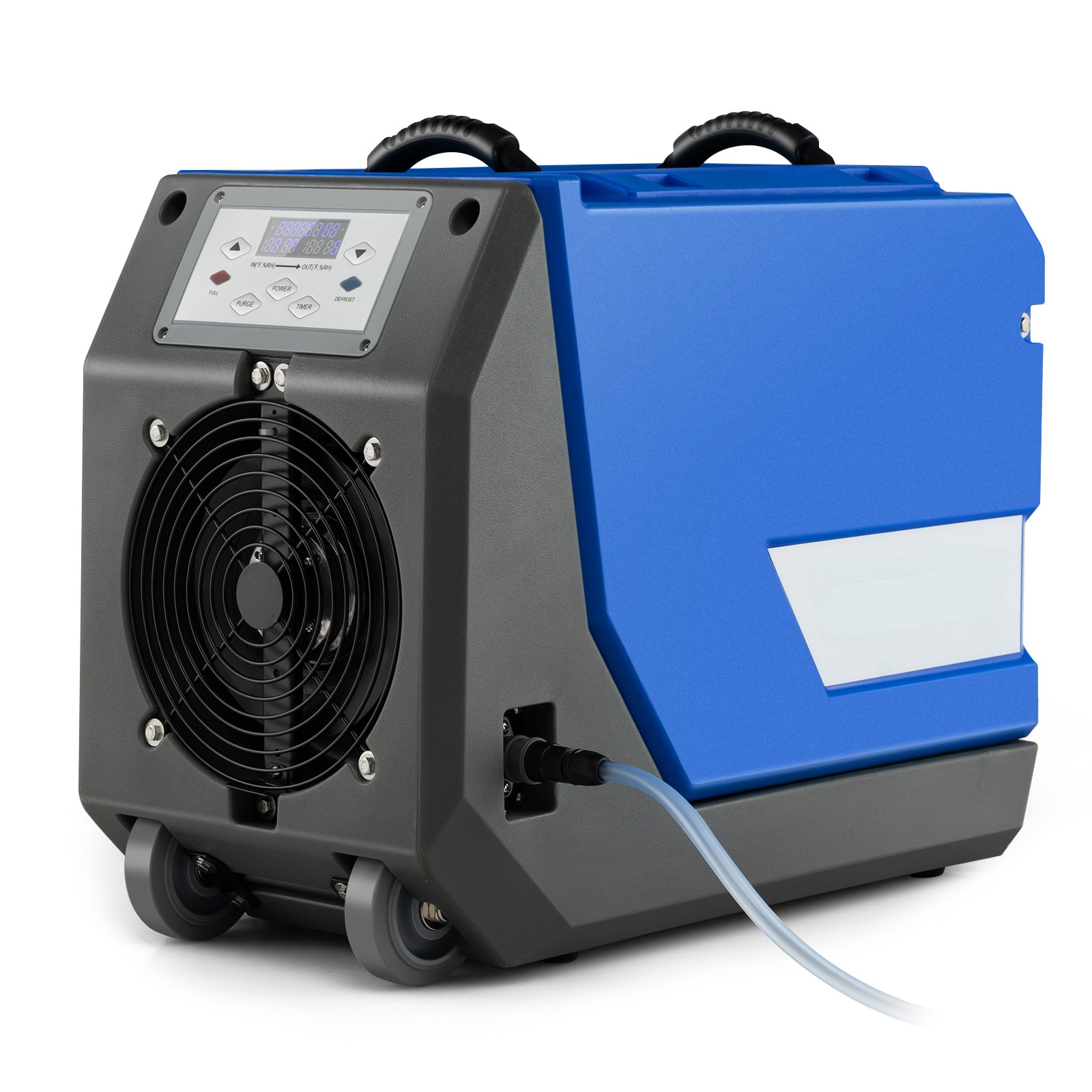 Volenca 180 Pint Commercial Dehumidifier for 6000 Sq Ft Job Sites with Built In Pump and Wheels #VOL-9OVNEO